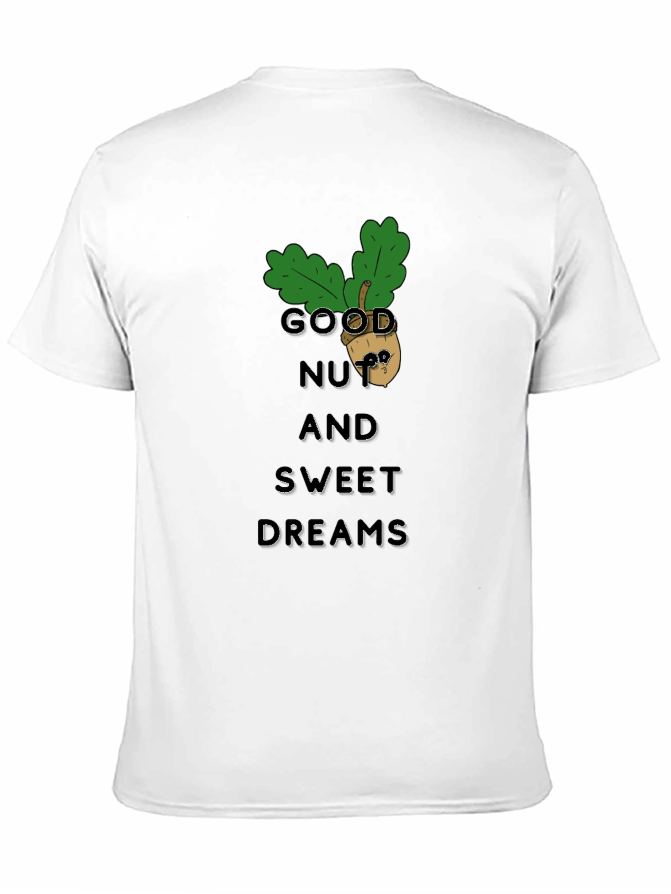 Good Nut & Sweet Dreams Black Graphic Tee
