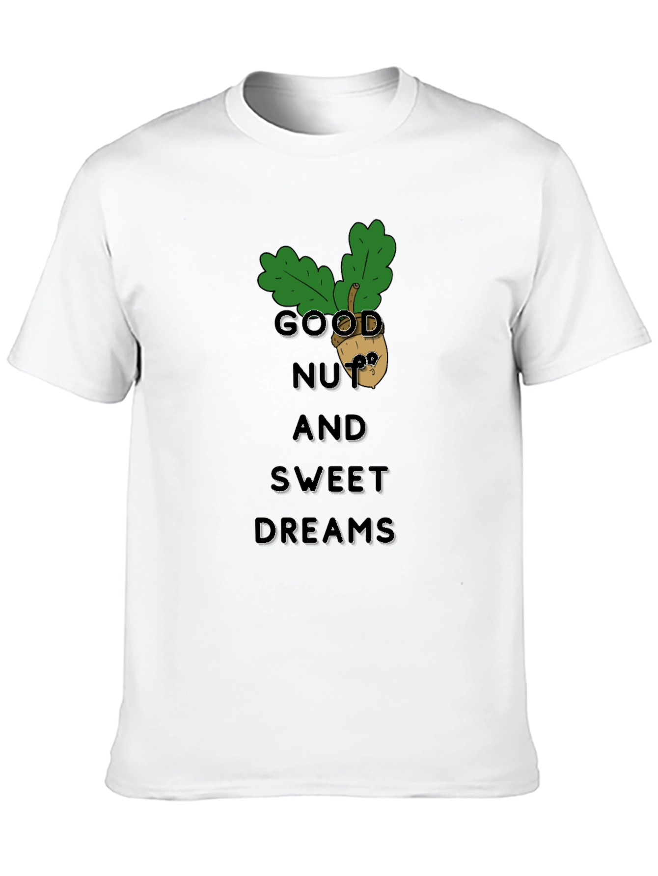 Good Nut & Sweet Dreams Black Graphic Tee