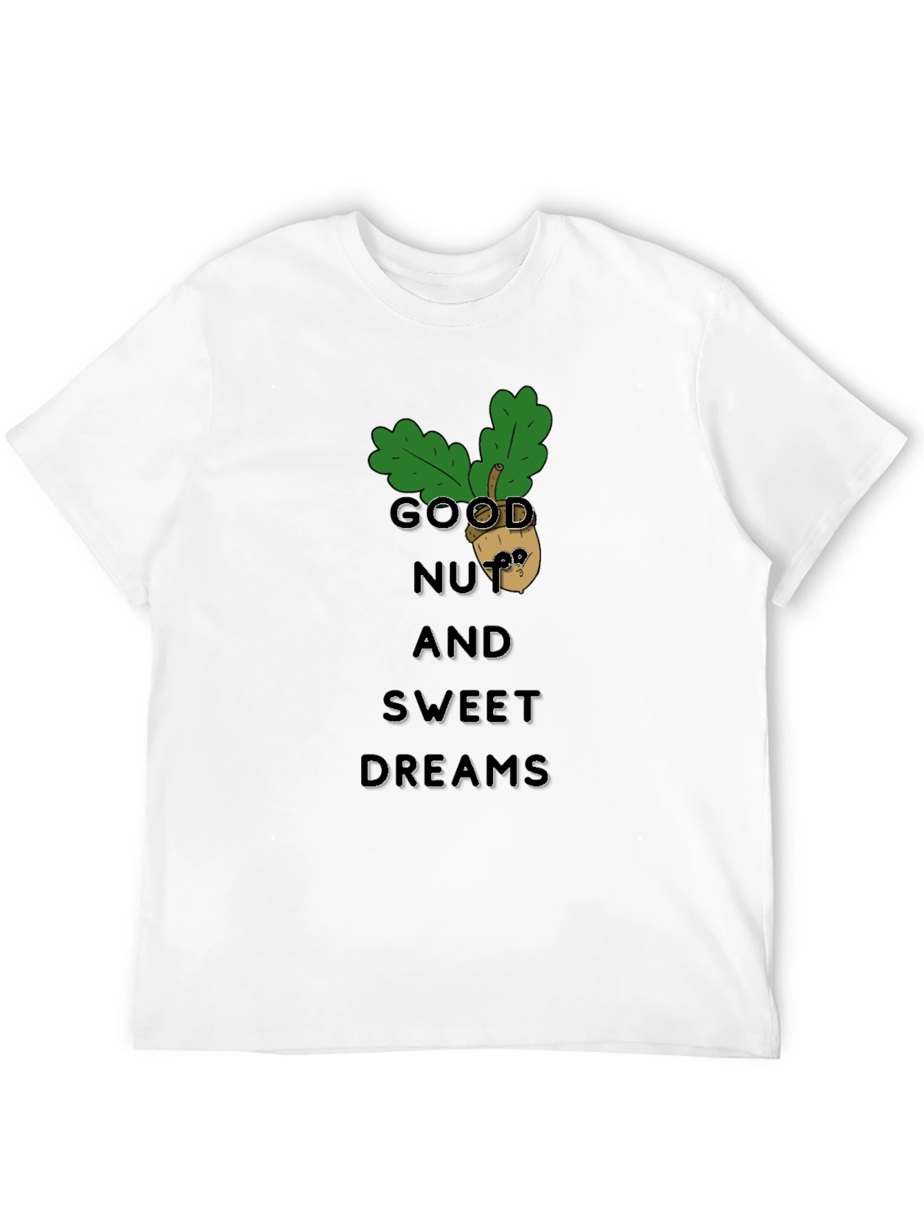 Good Nut & Sweet Dreams Black Graphic Tee