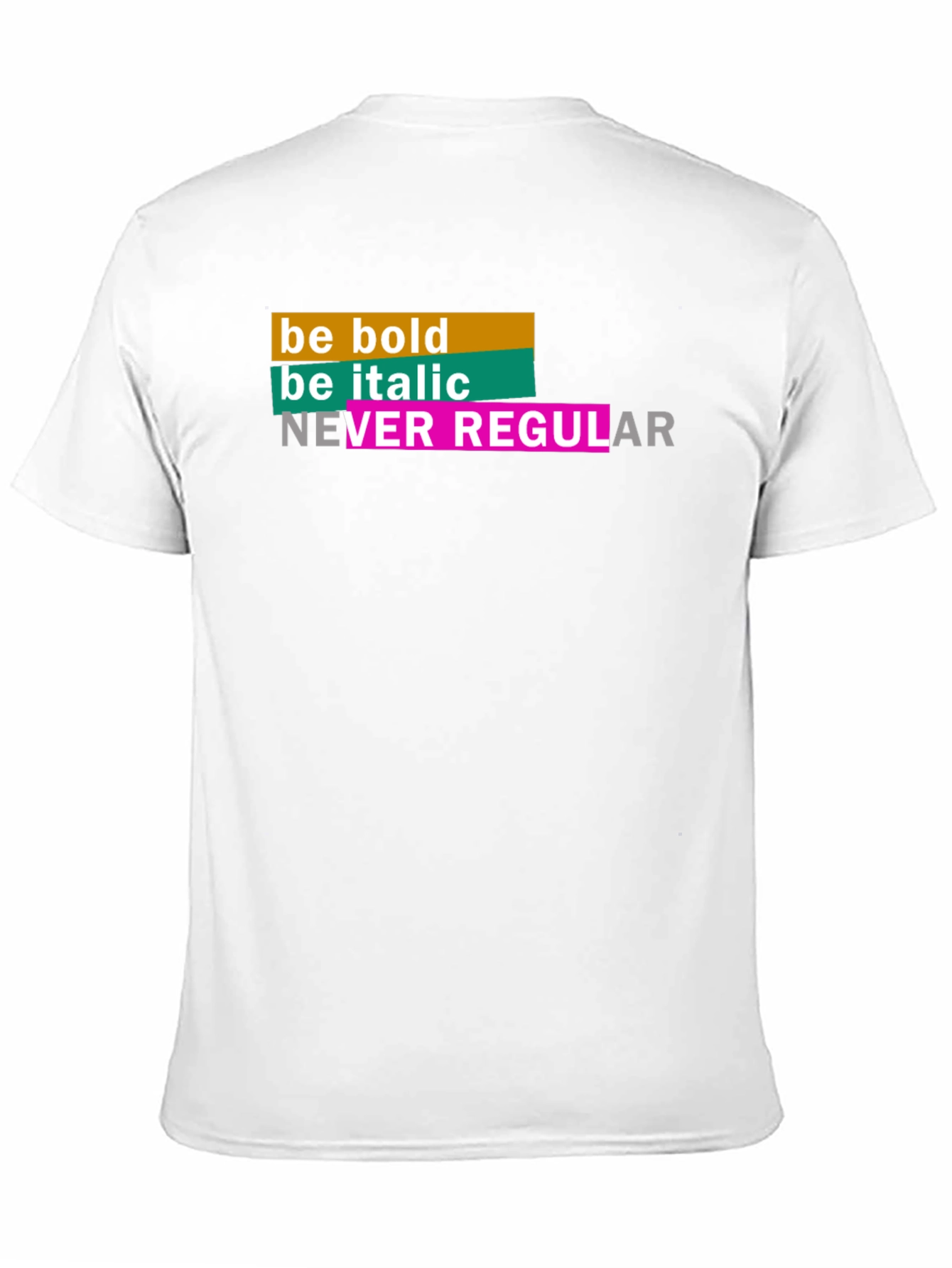Be Bold Graphic Tee - Trendy Slogan Shirt