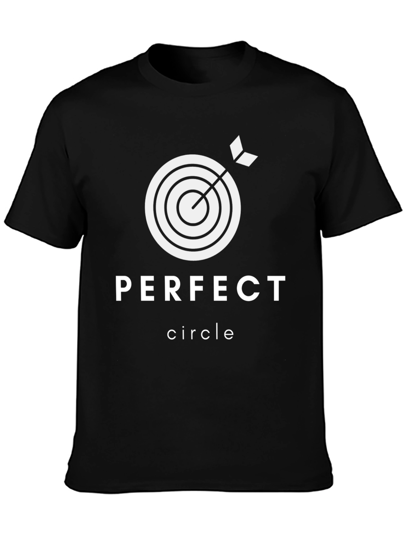 Perfect Circle Graphic T-Shirt - Black