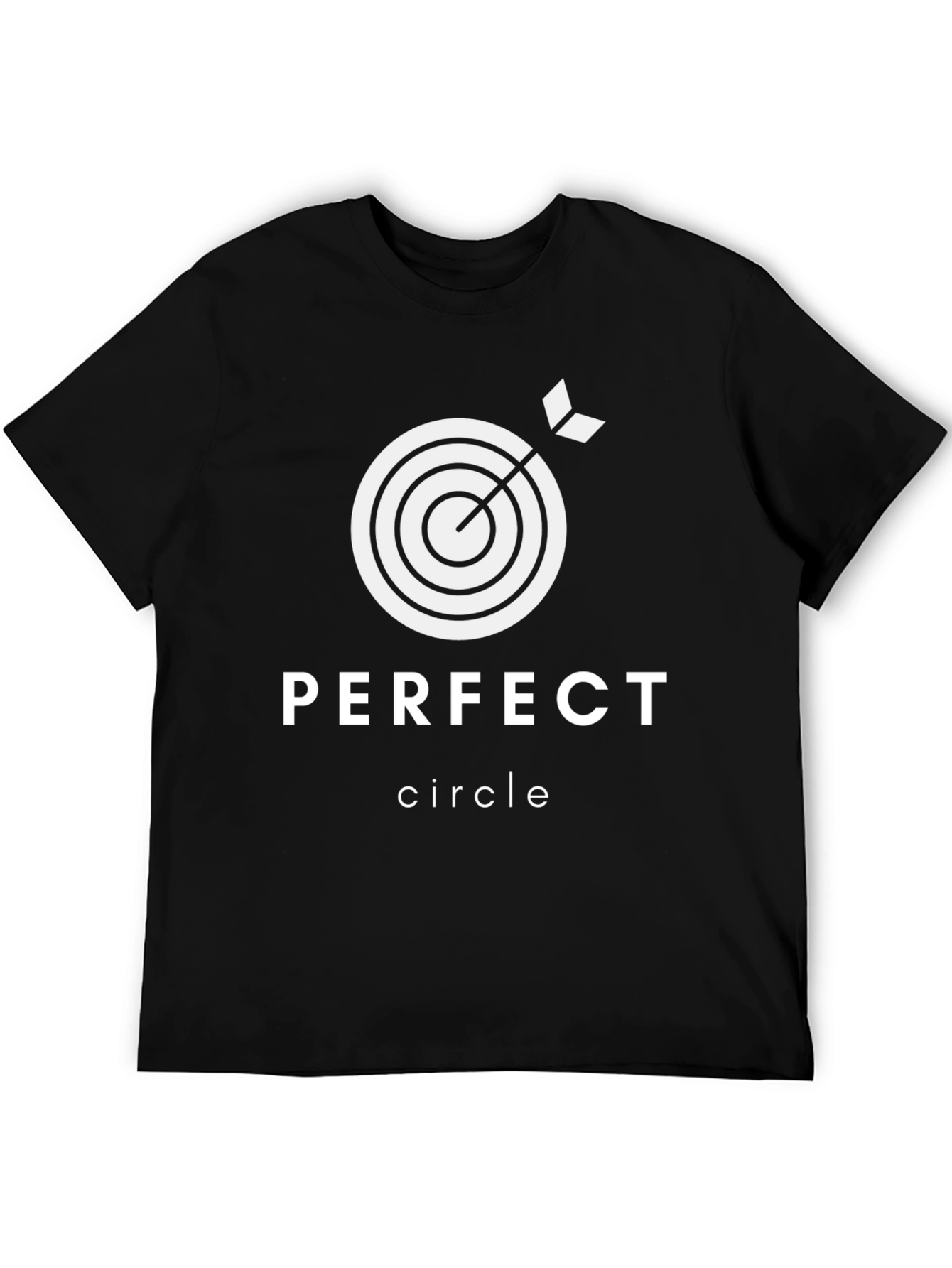 Perfect Circle Graphic T-Shirt - Black