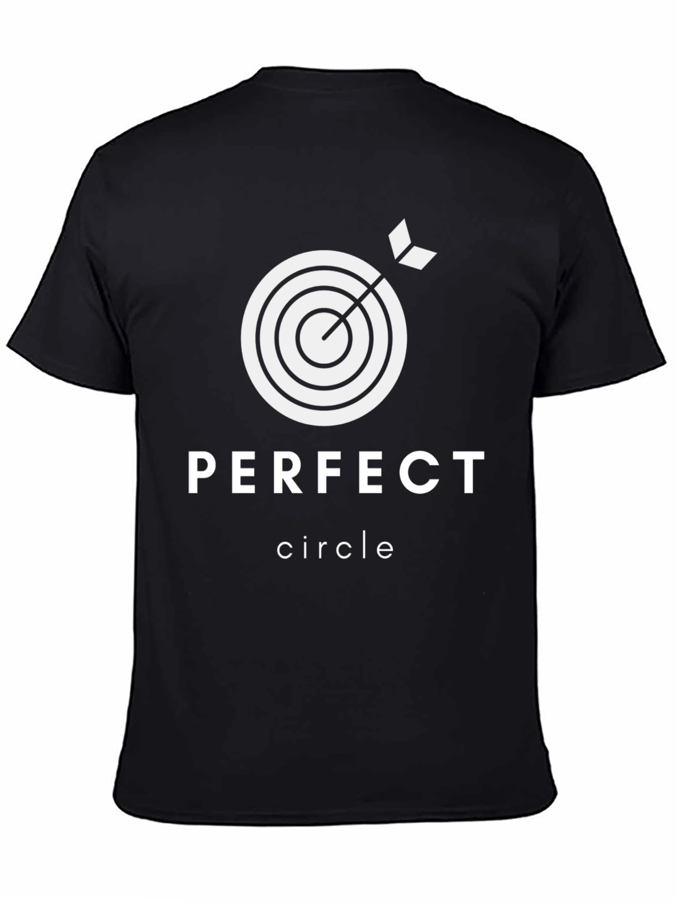 Perfect Circle Graphic T-Shirt - Black