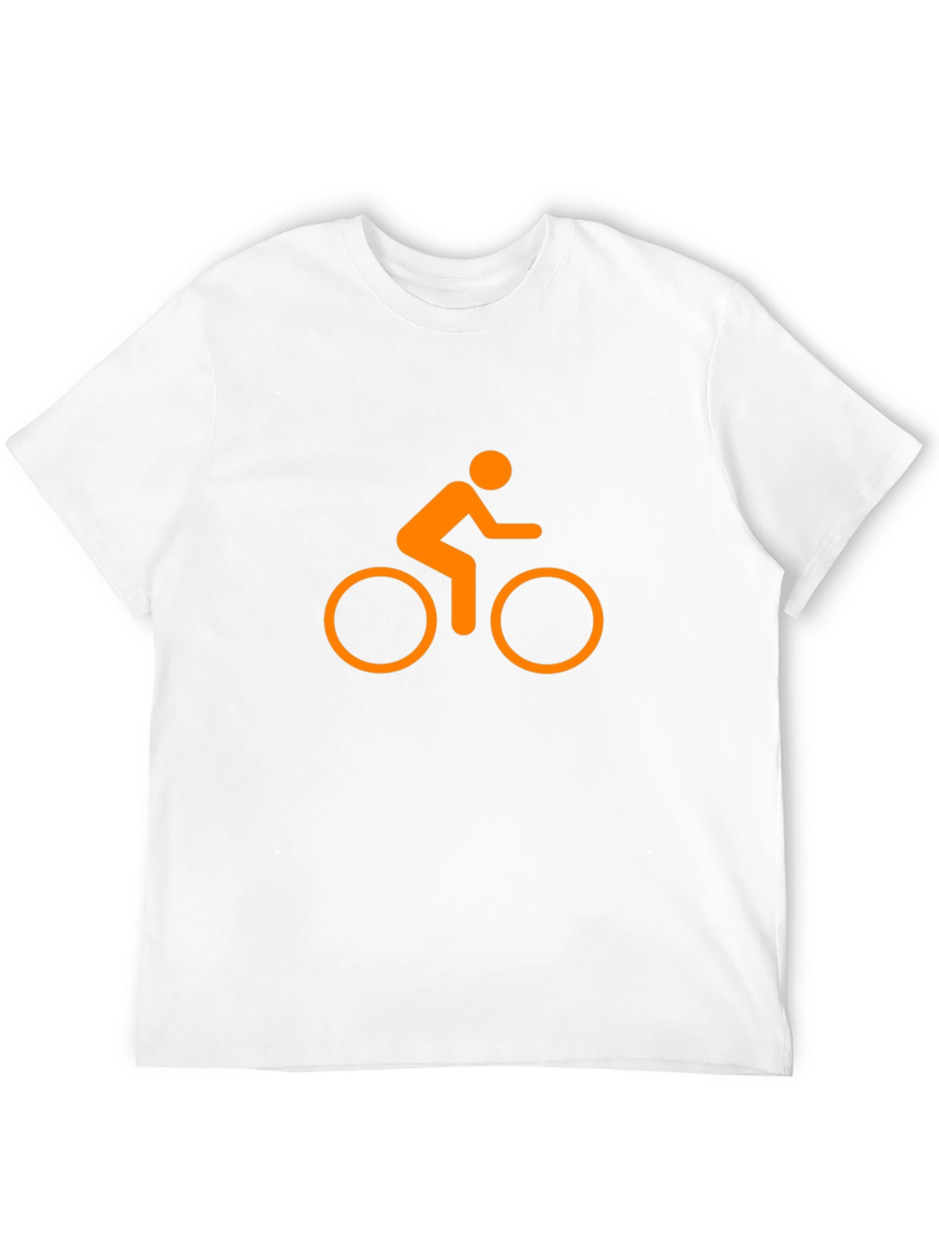Cycling Graphic Tee - Black Casual T-Shirt