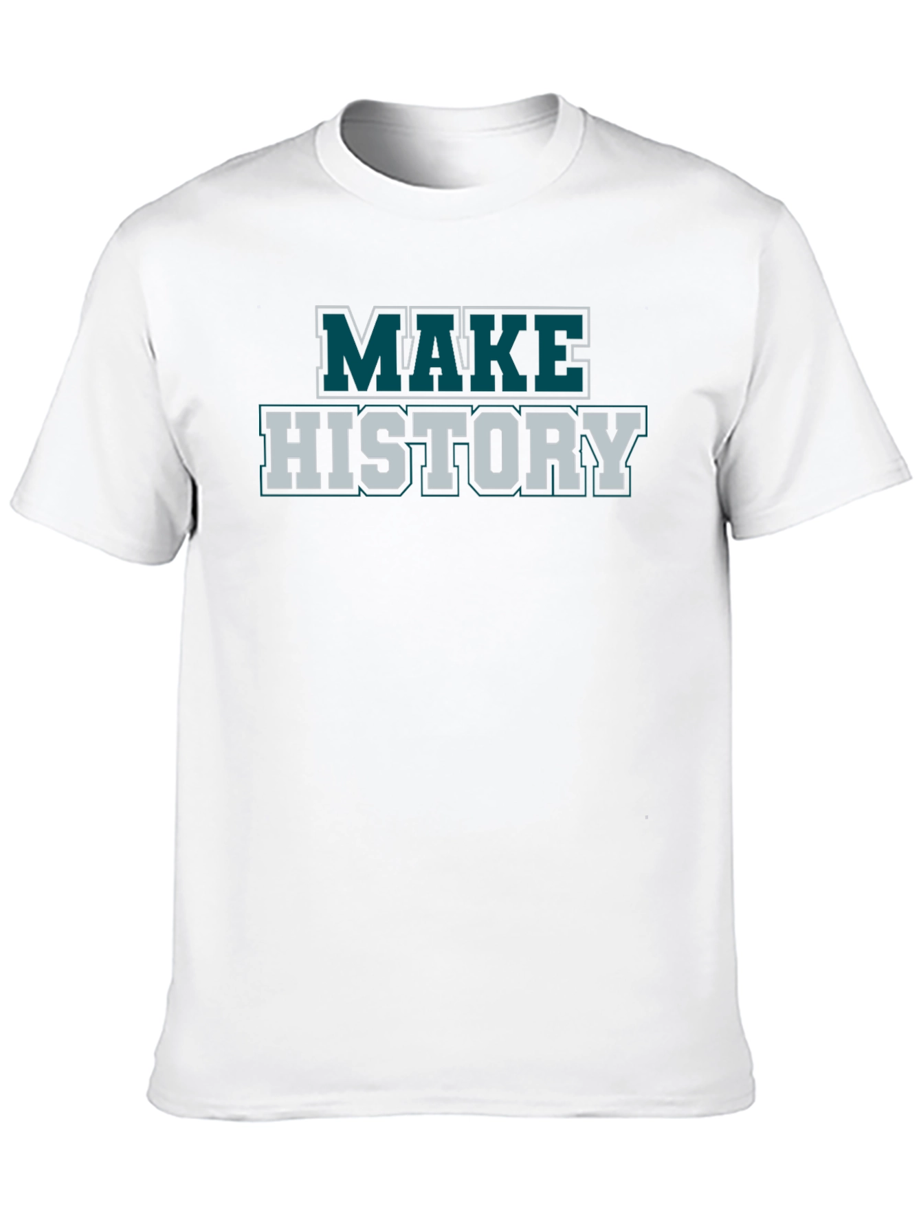 Make History Black Graphic Tee
