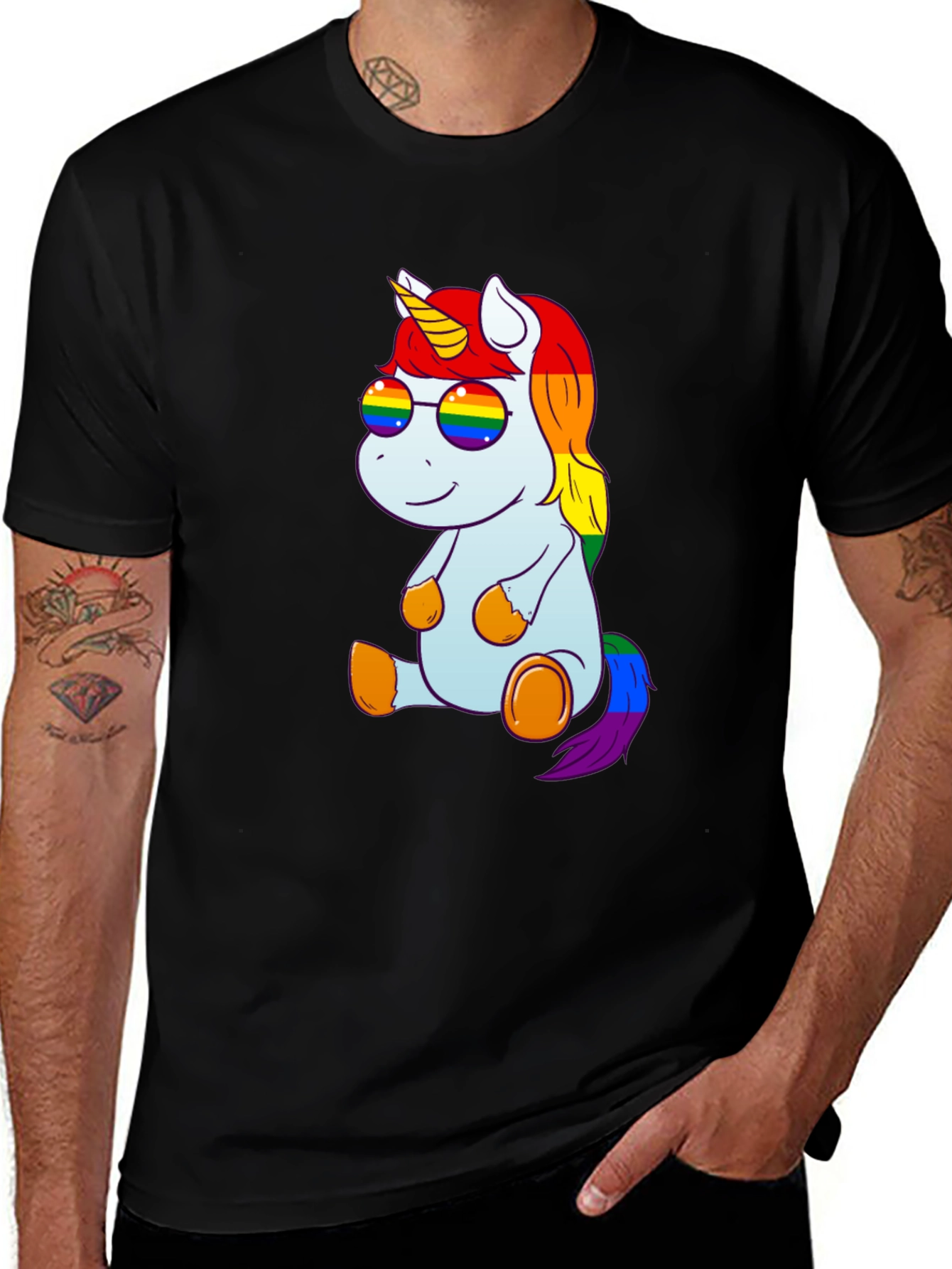 Rainbow Unicorn T-Shirt - Pride Edition