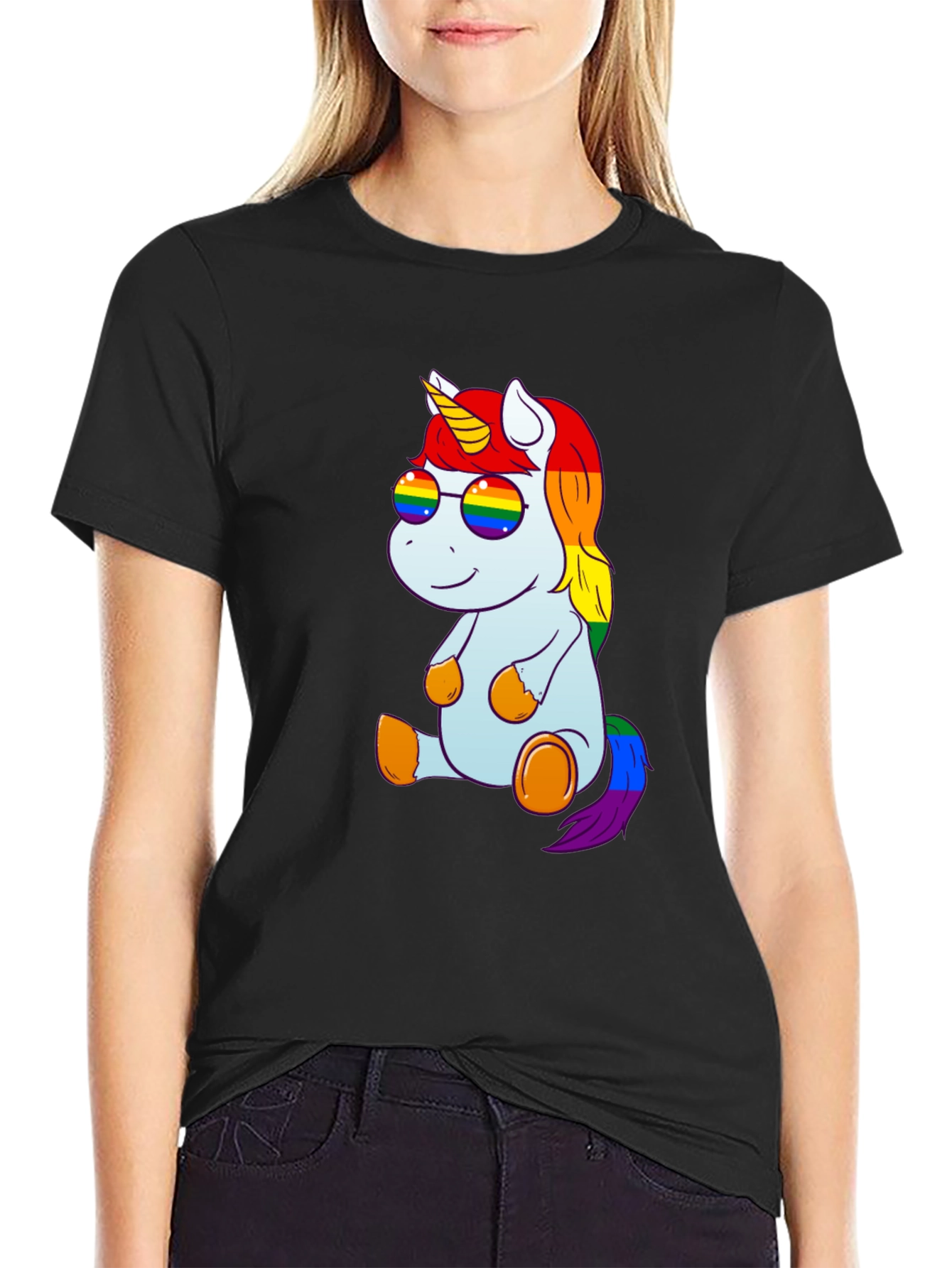 Rainbow Unicorn T-Shirt - Pride Edition