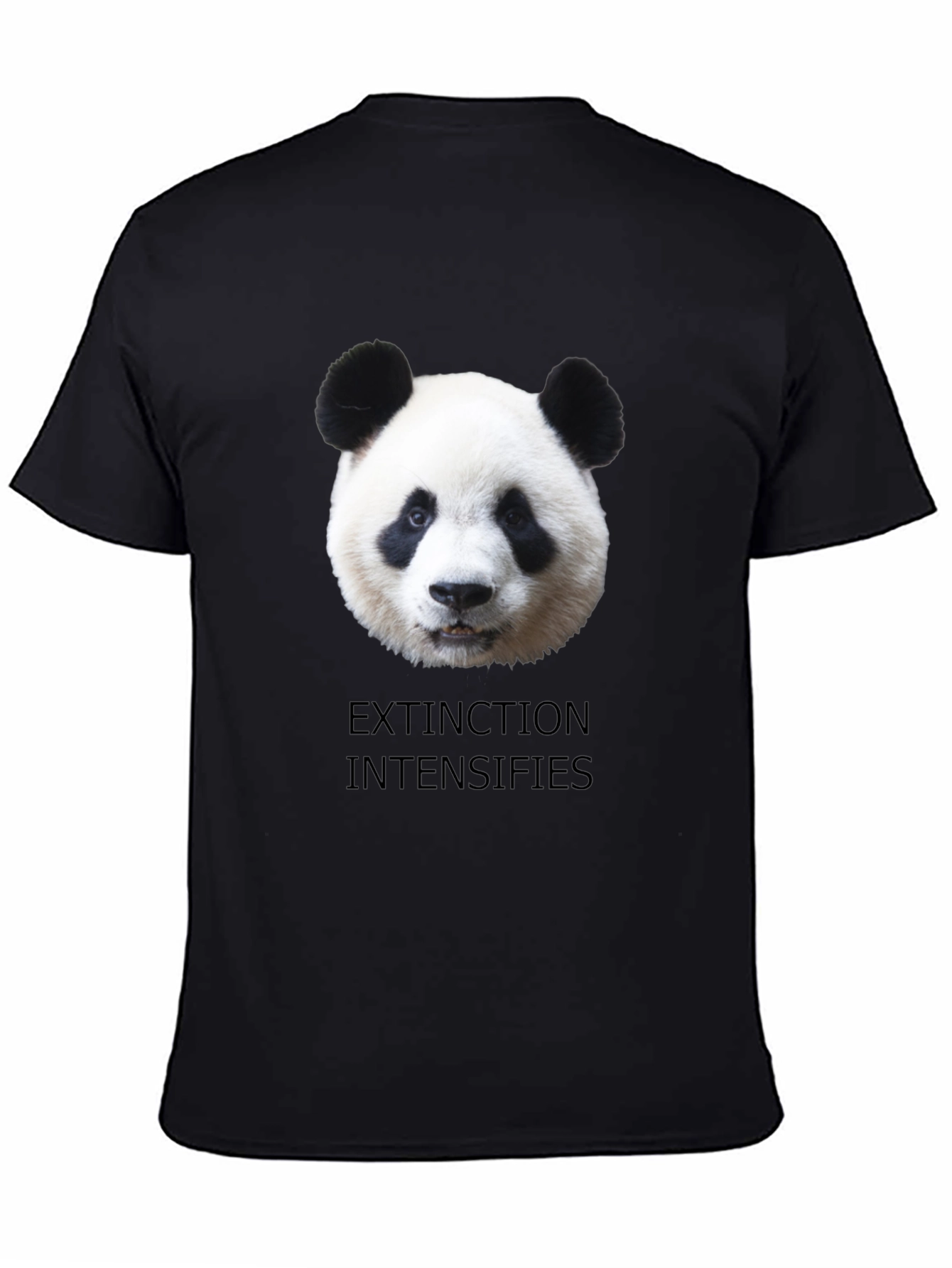 Extinction Intensifies Panda Graphic Tee