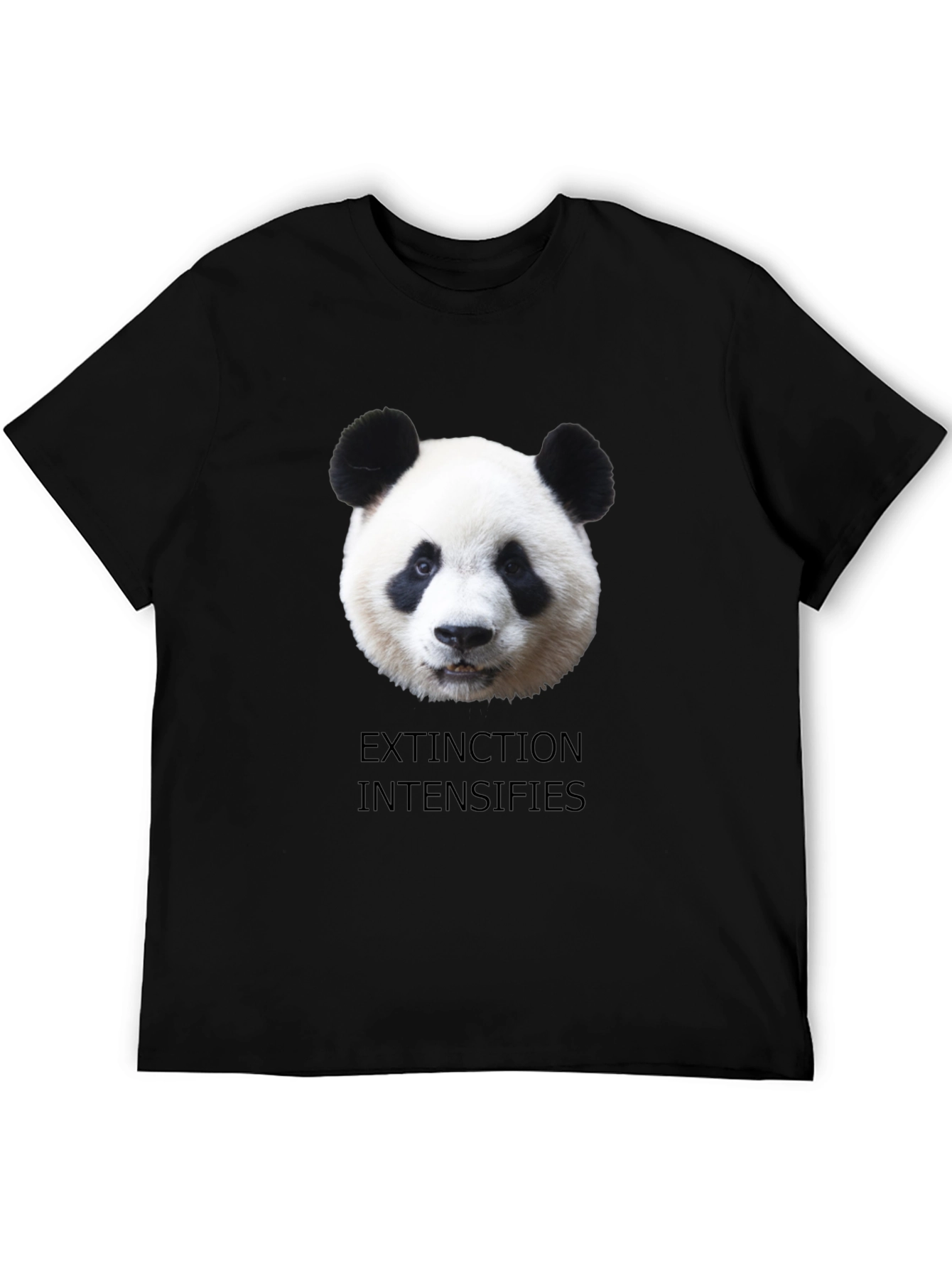 Extinction Intensifies Panda Graphic Tee