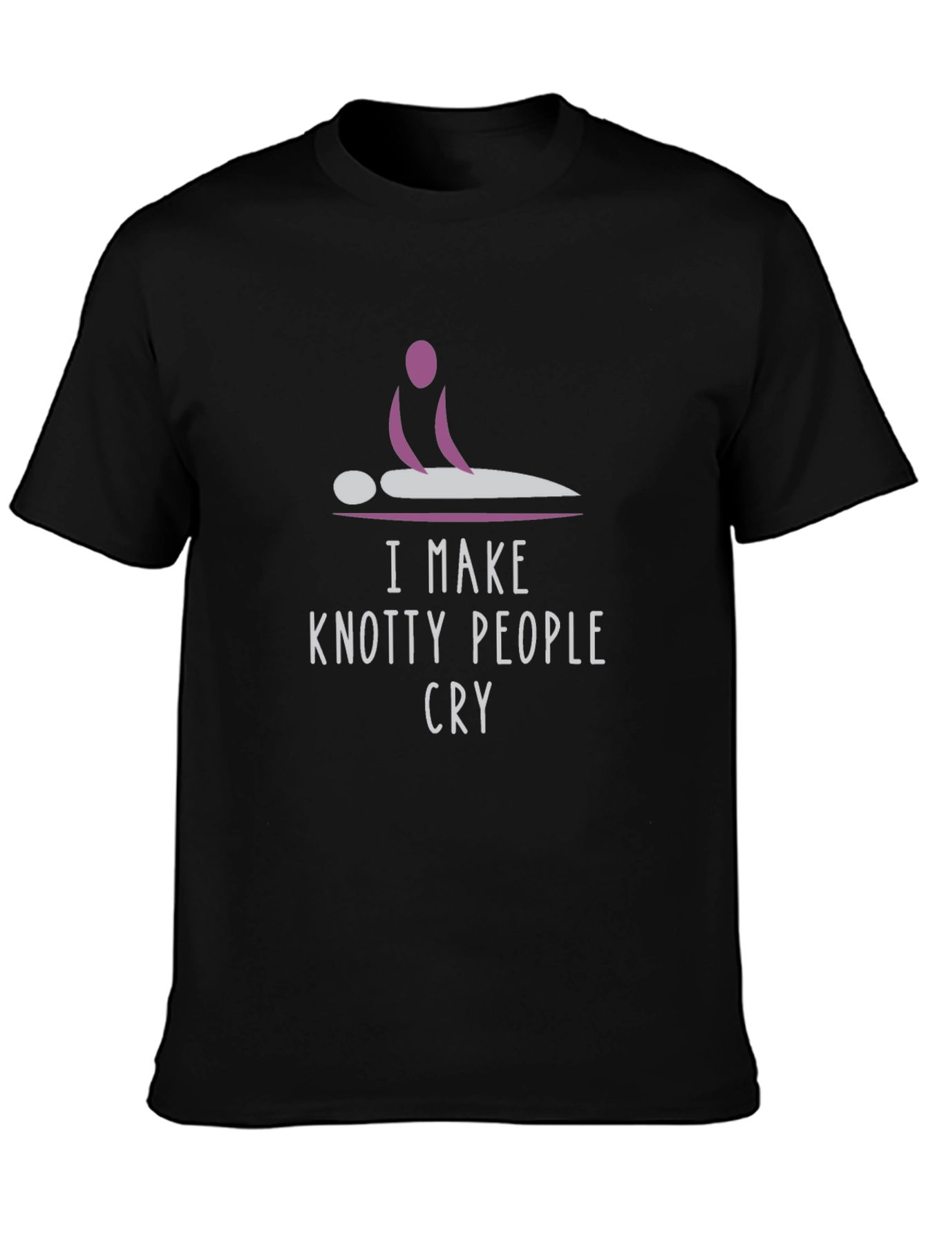 Knotty People Cry Graphic T-Shirt