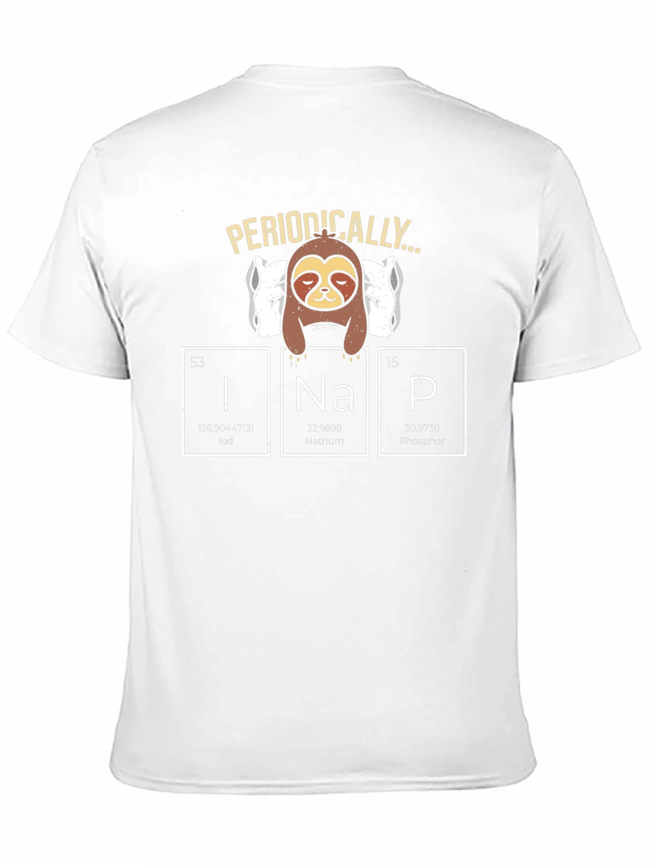 Periodically Nap Sloth Science T-Shirt
