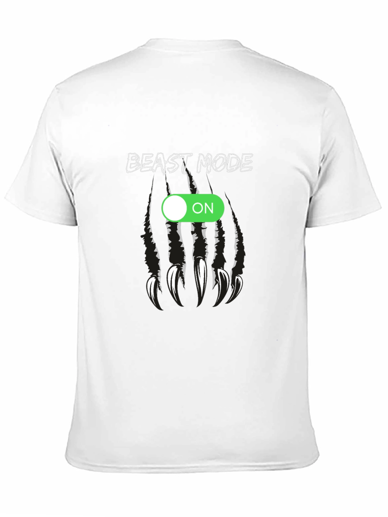 Beast Mode ON Graphic Tee - Black