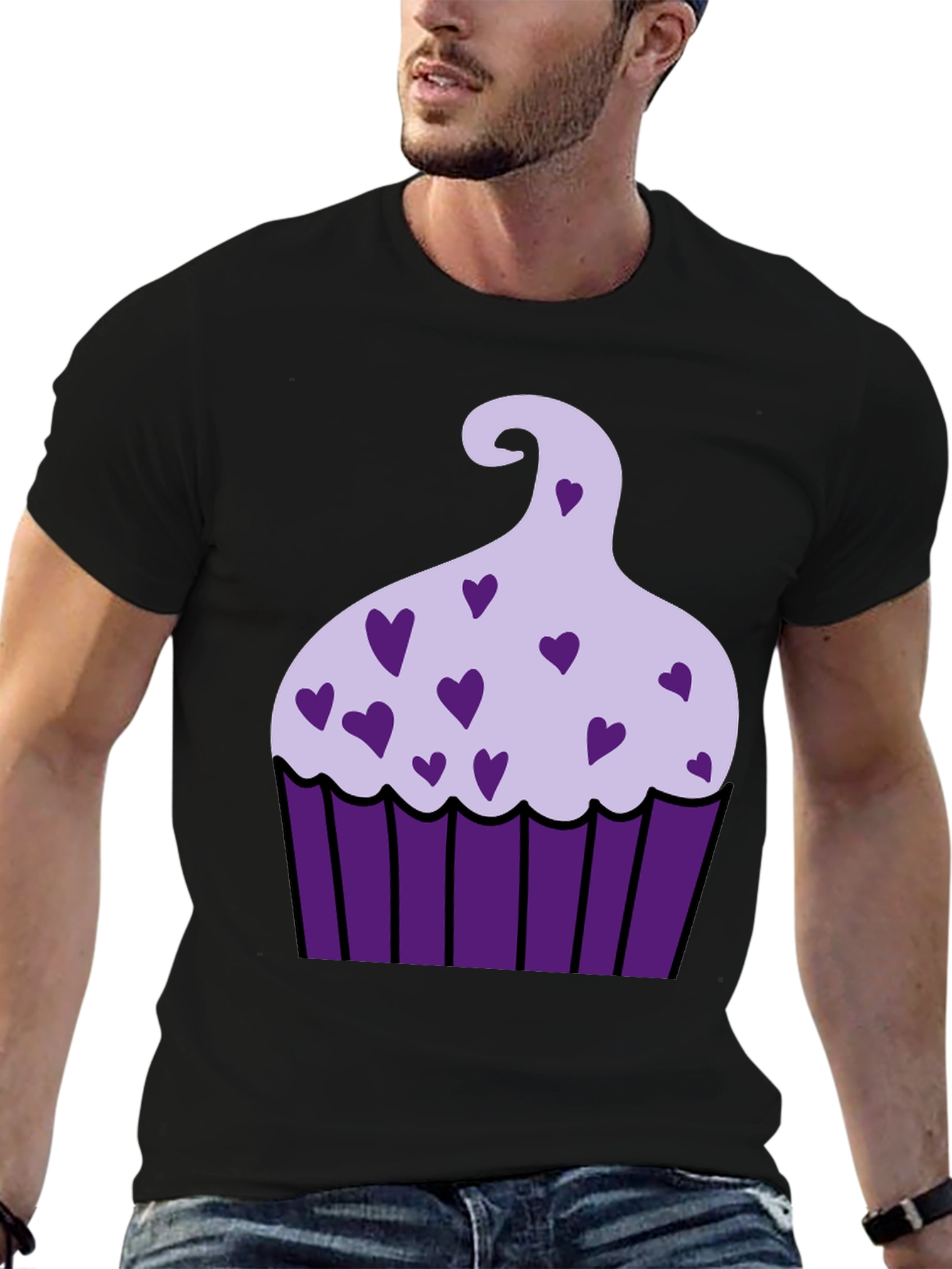 Cupcake Heart T-Shirt - Sweet Style!