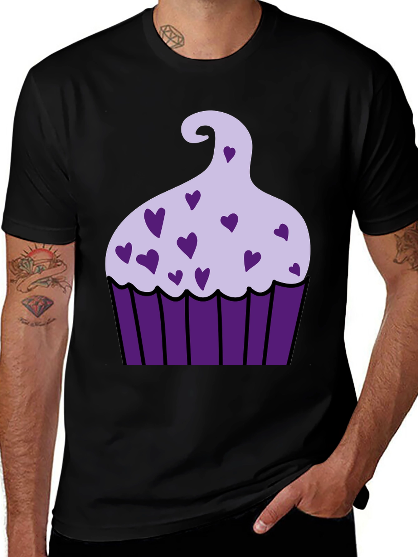 Cupcake Heart T-Shirt - Sweet Style!