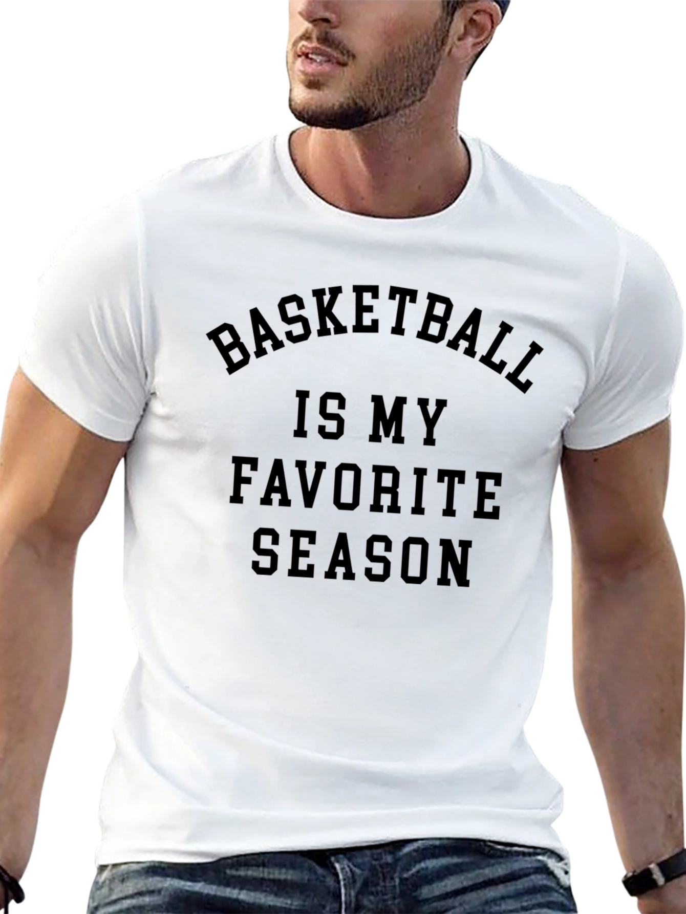 Basketball Is My Favorite Season Graphic T-Shirt