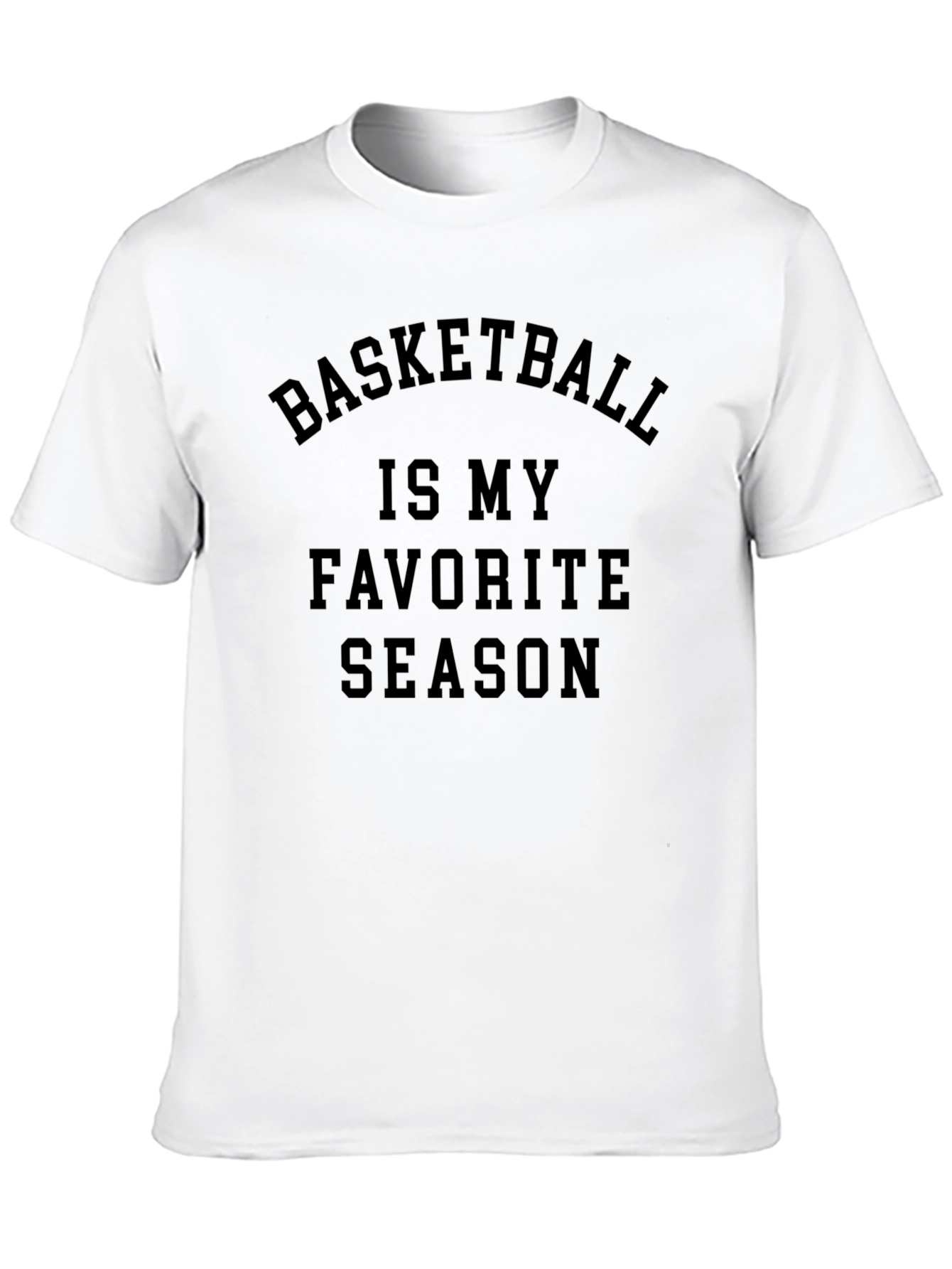 Basketball Is My Favorite Season Graphic T-Shirt