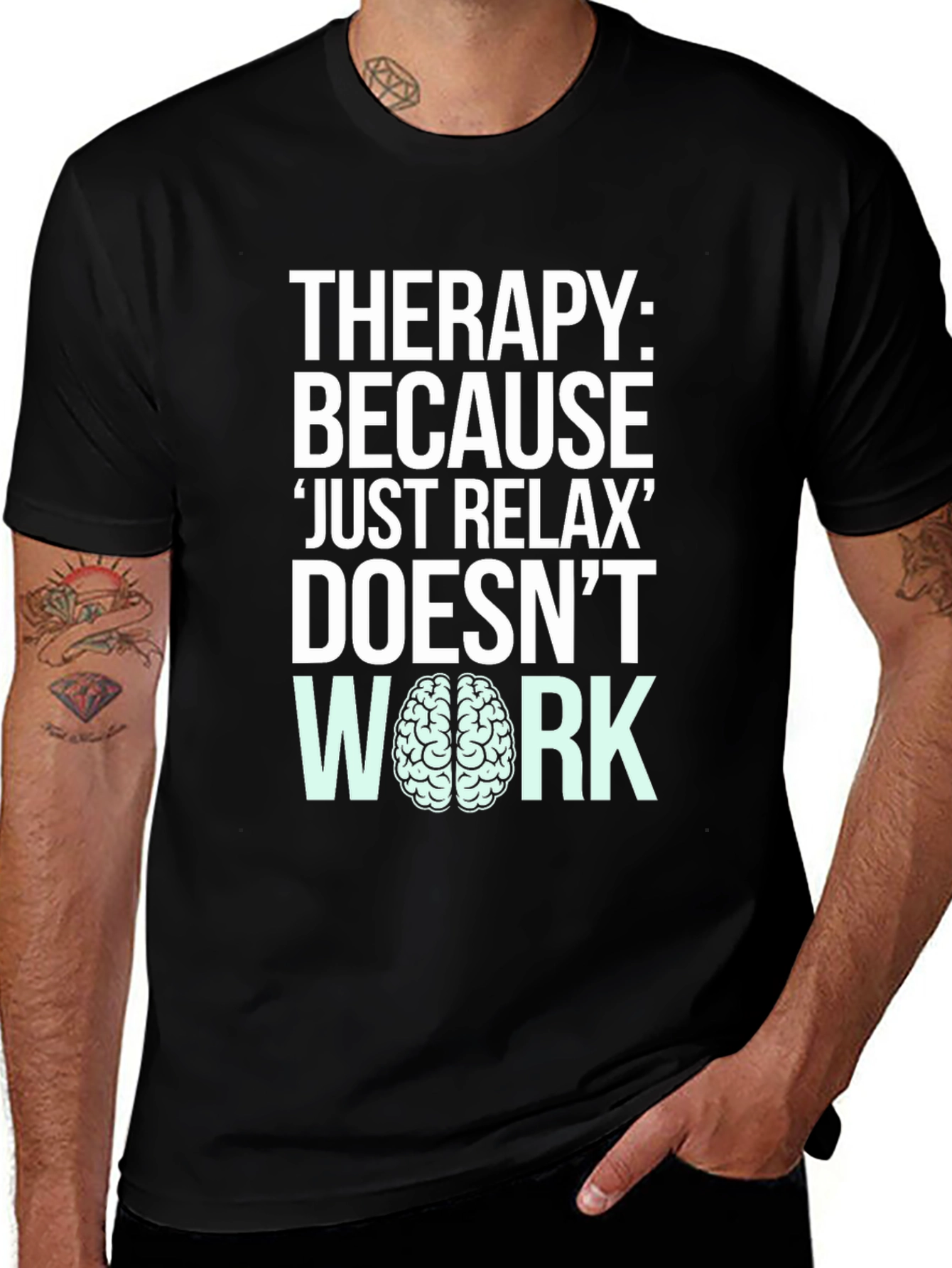 Therapy Just Relax Doesnt Work T-Shirt