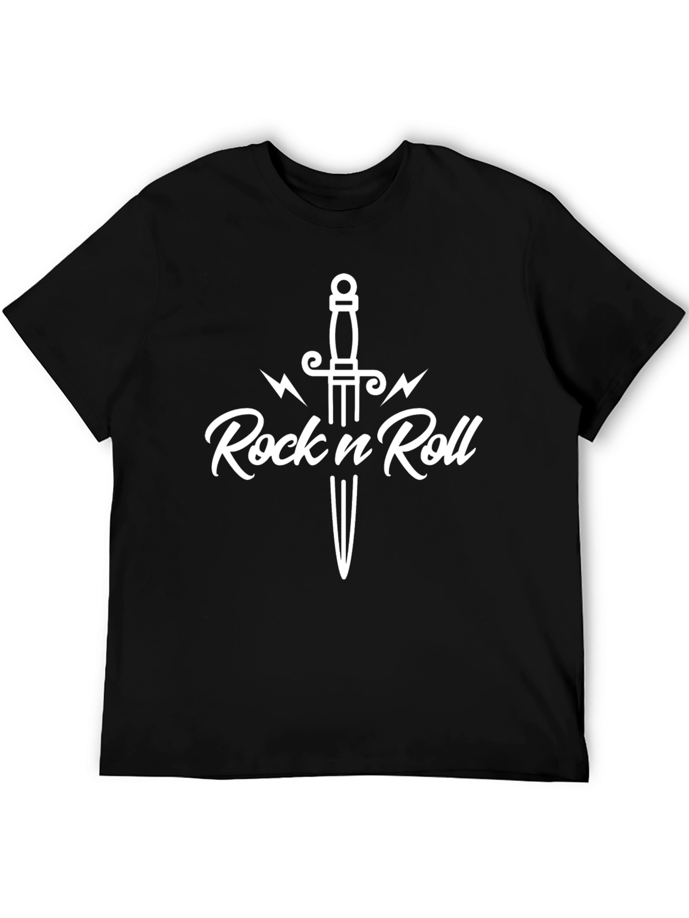 Rock n Roll Sword Graphic T-Shirt