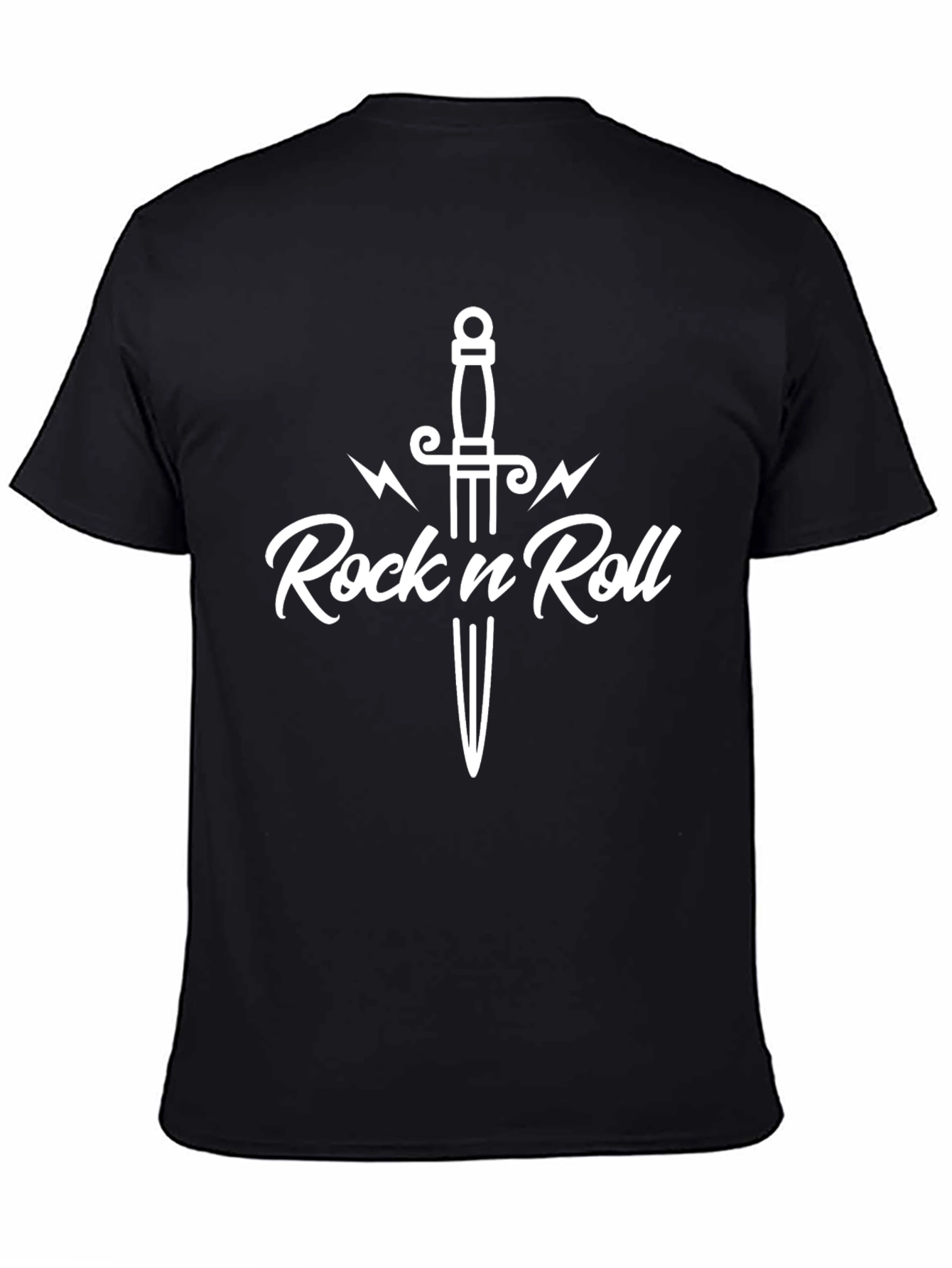 Rock n Roll Sword Graphic T-Shirt