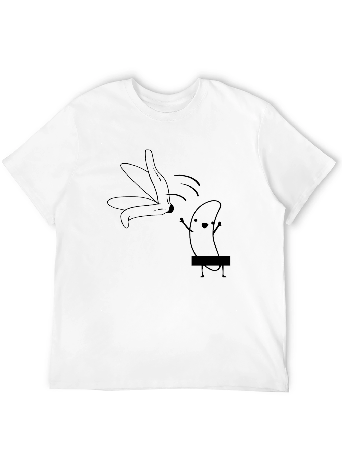 Funny Banana T-Shirt - Adult Humor Graphic Tee