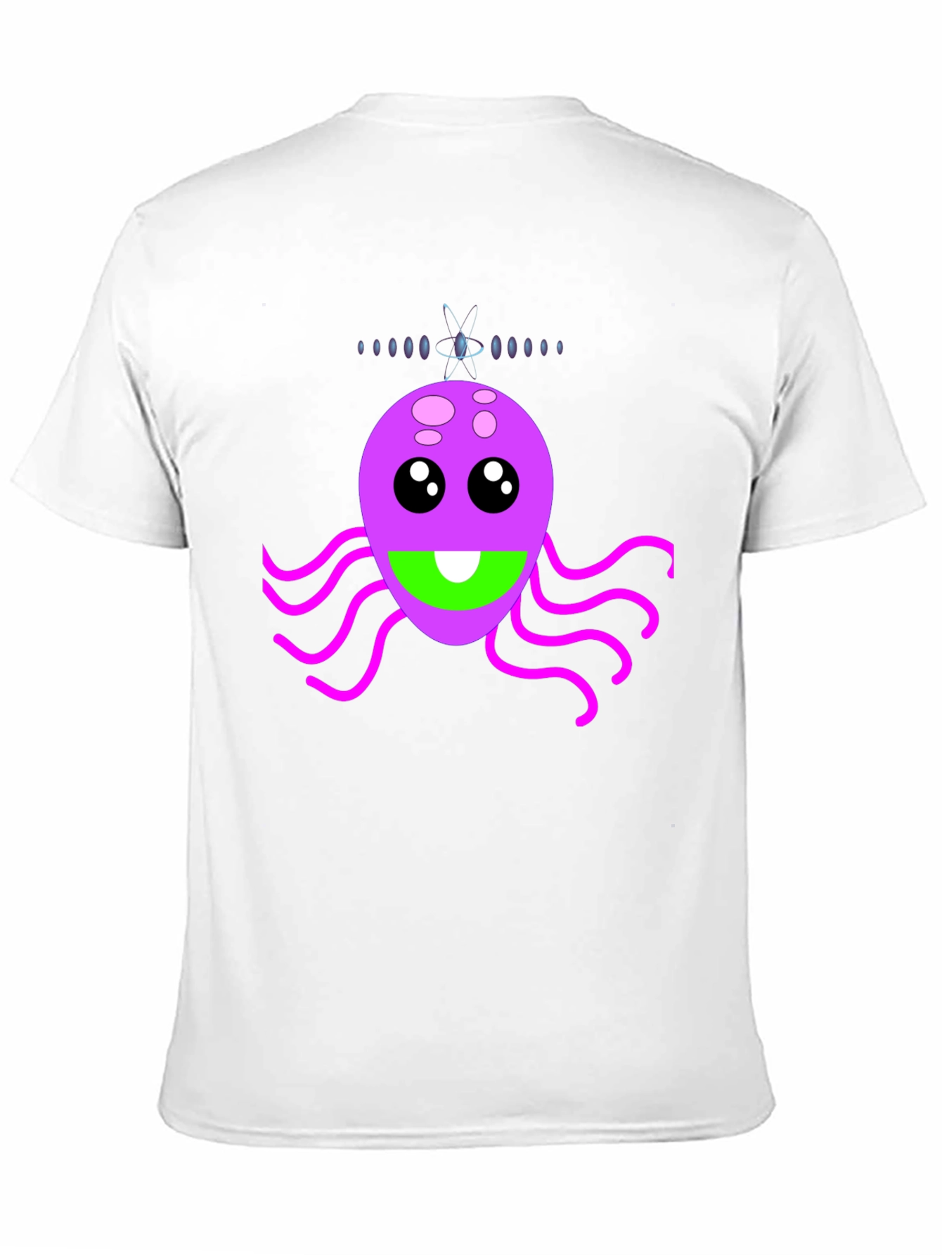 Funky Alien Graphic Tee - Black