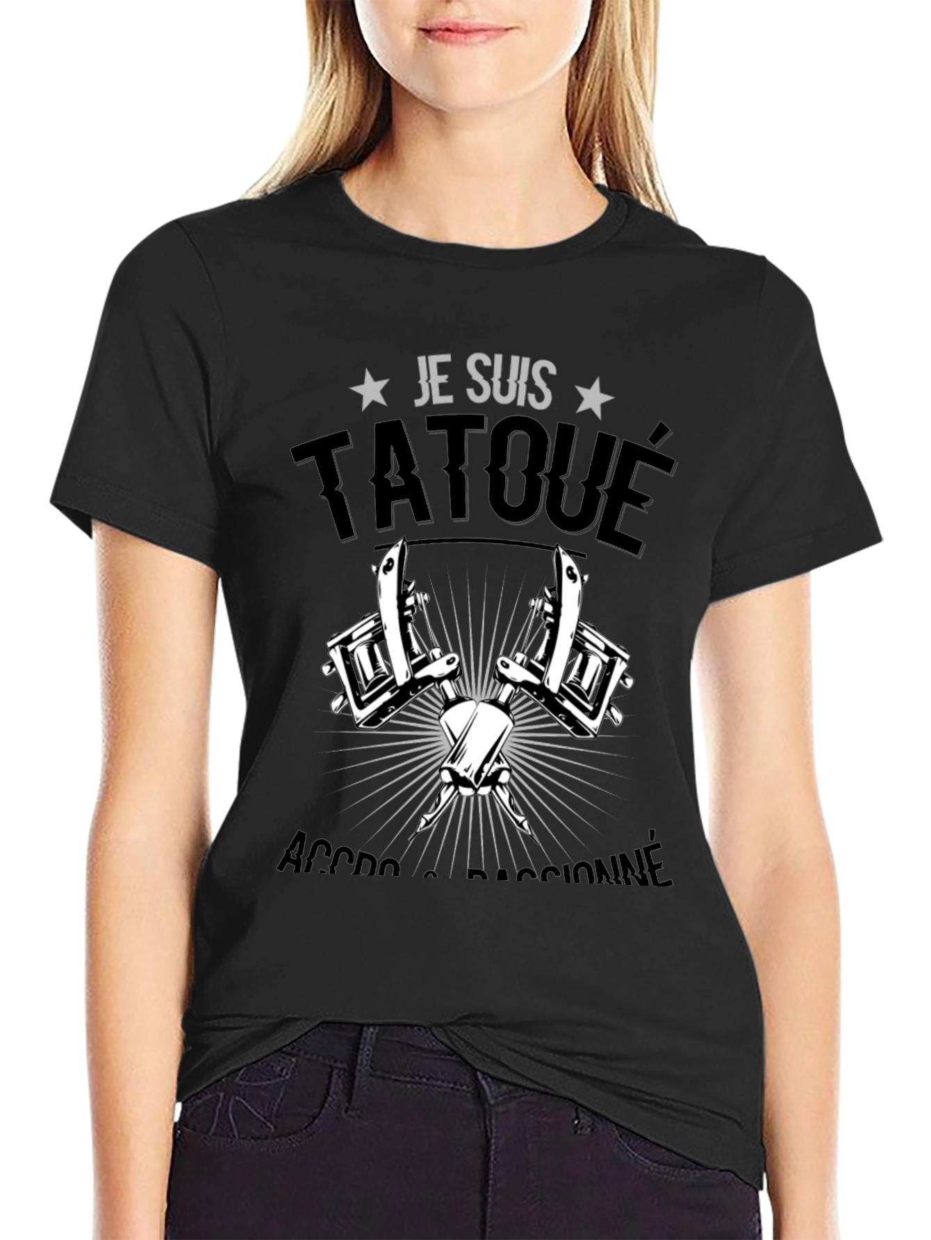 Tattoo Lover Black T-Shirt