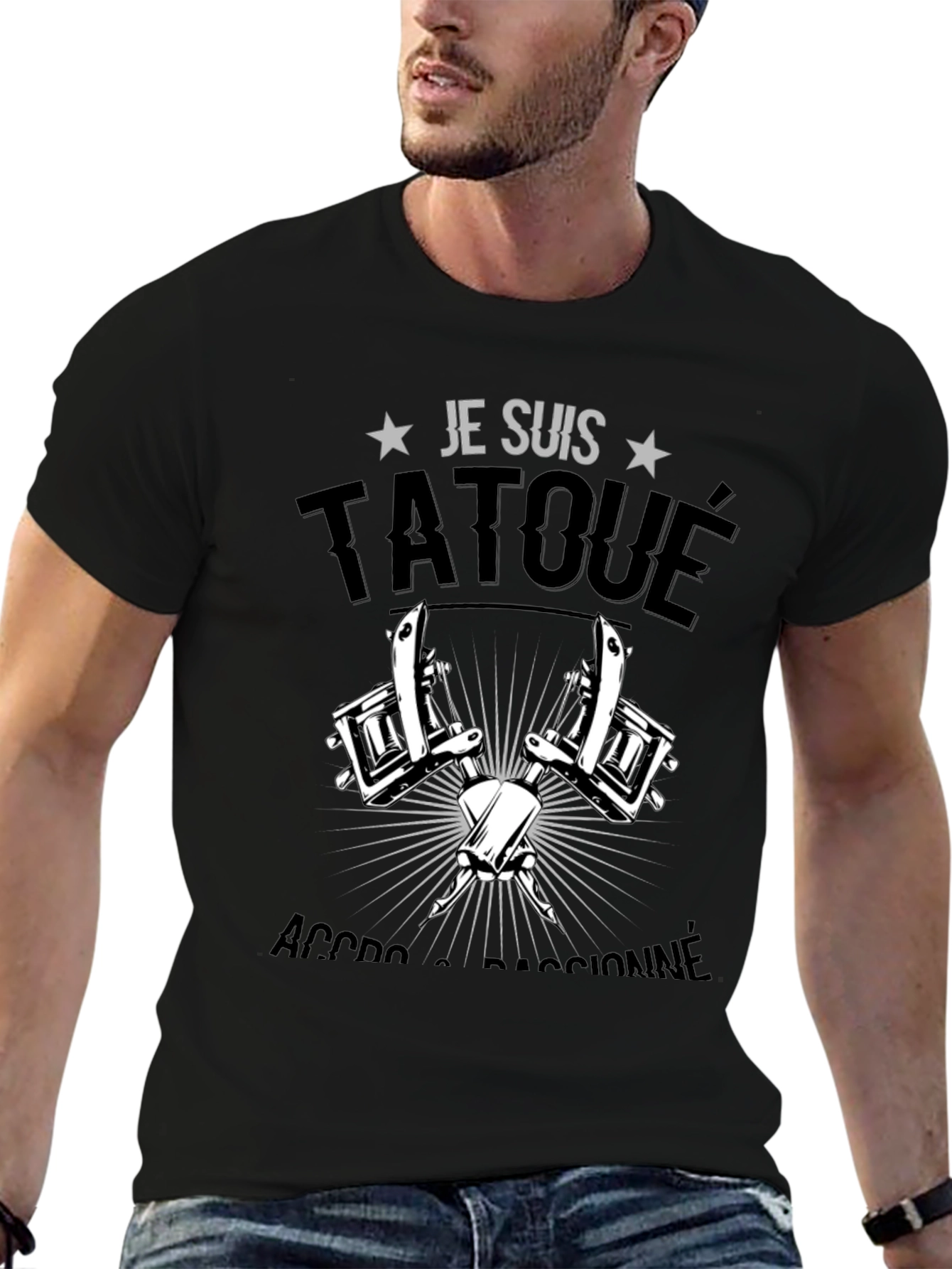 Tattoo Lover Black T-Shirt
