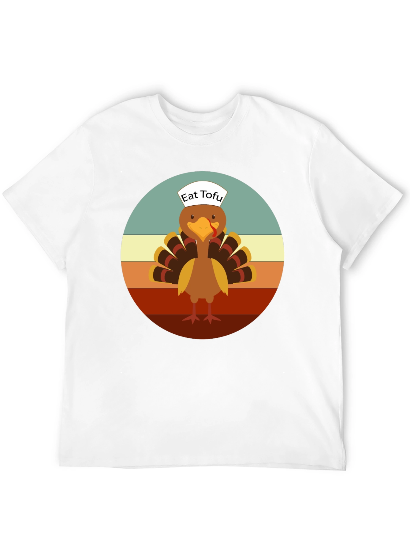 Eat Tofu Thanksgiving Turkey T-Shirt