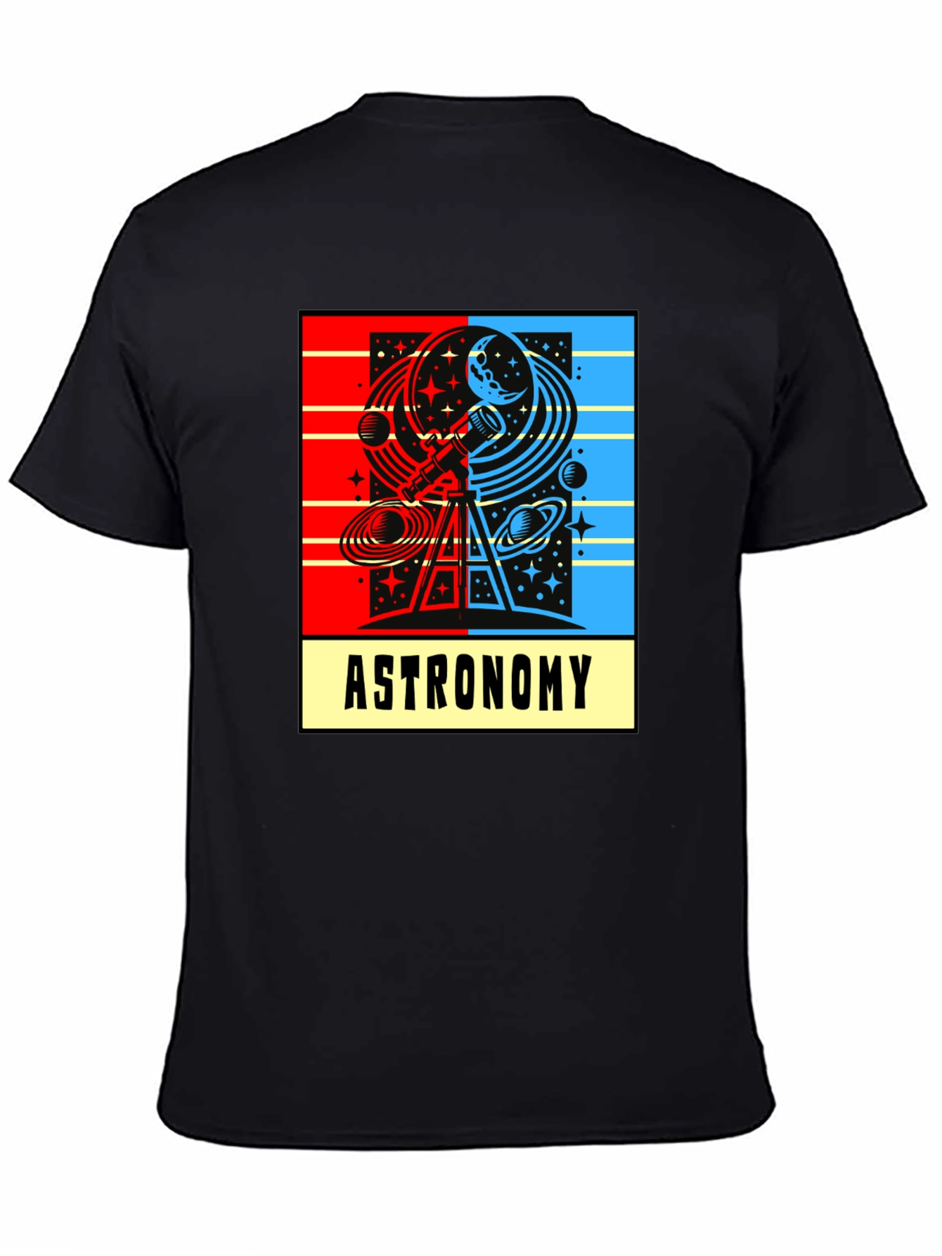 Astronomy Graphic T-Shirt - Celestial Design