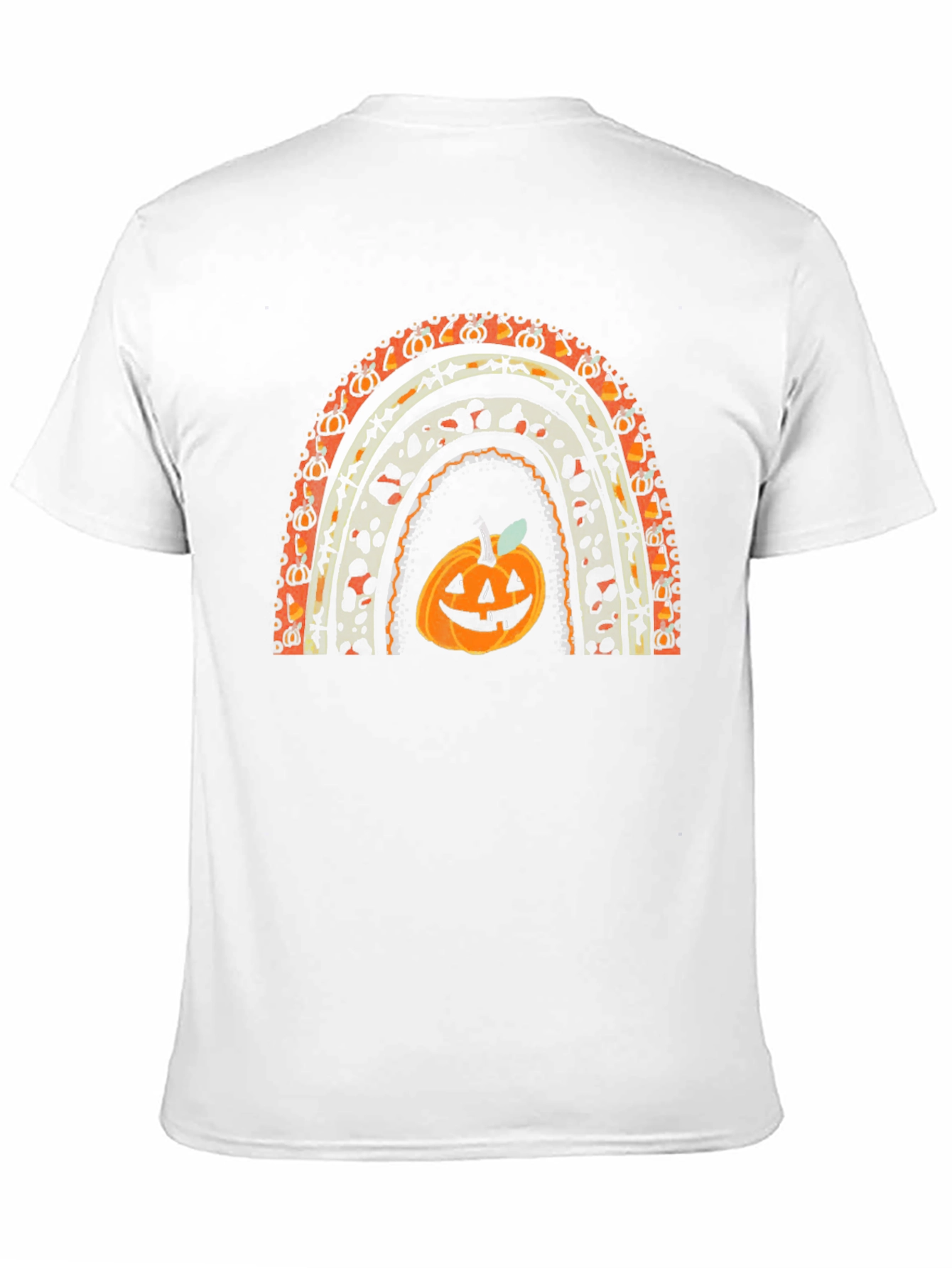 Halloween Rainbow Pumpkin T-Shirt