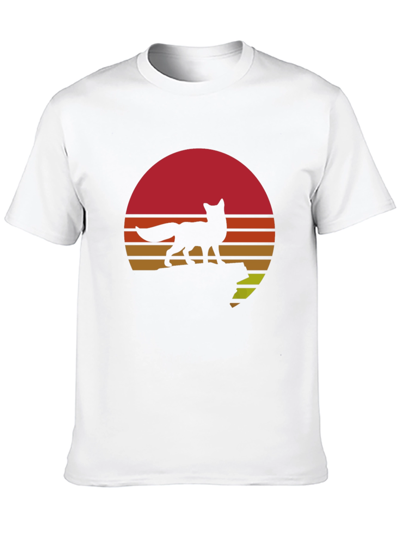 Fox Sunset Graphic Tee - Black T-Shirt