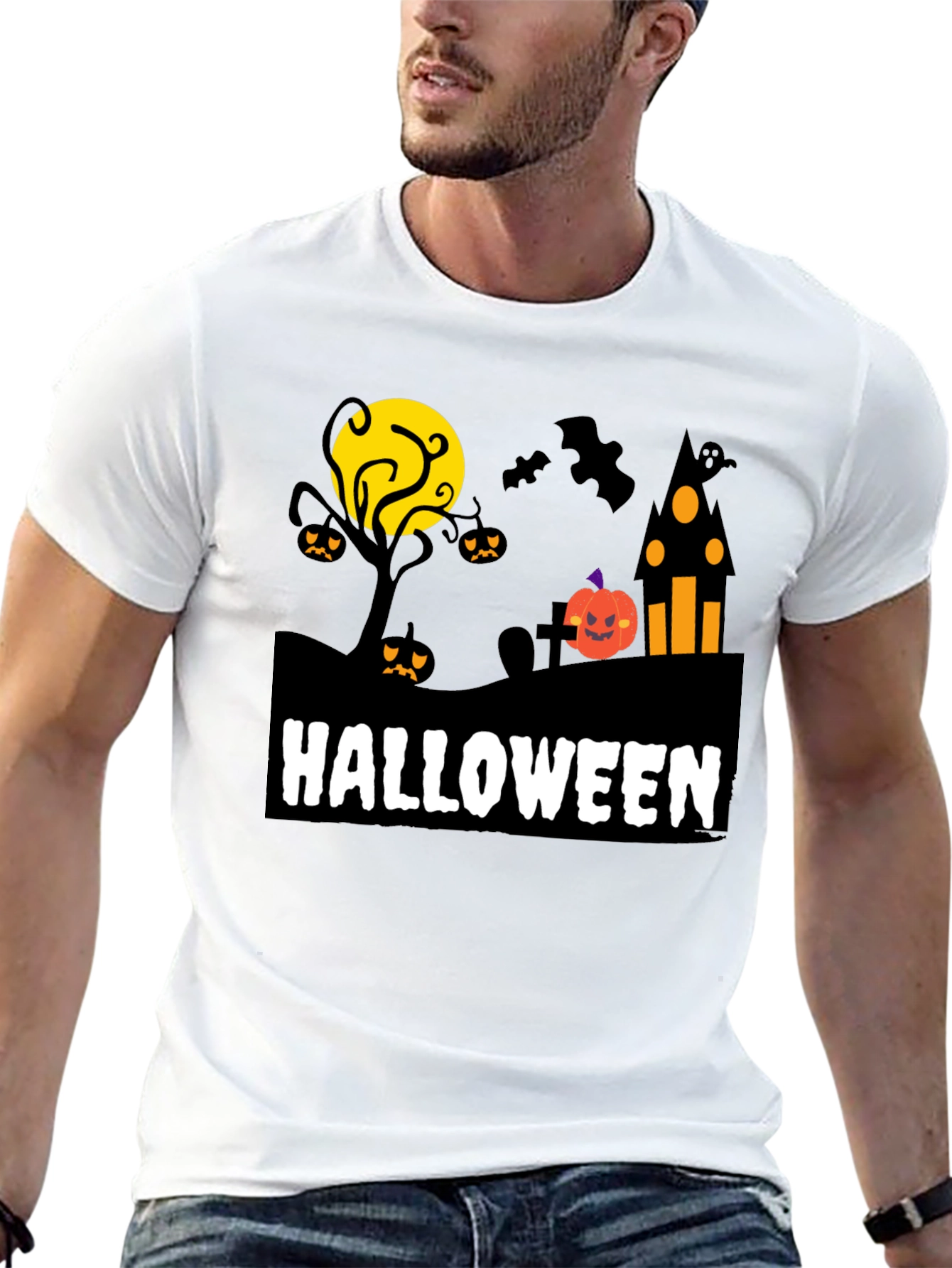 Halloween Themed Graphic Tee