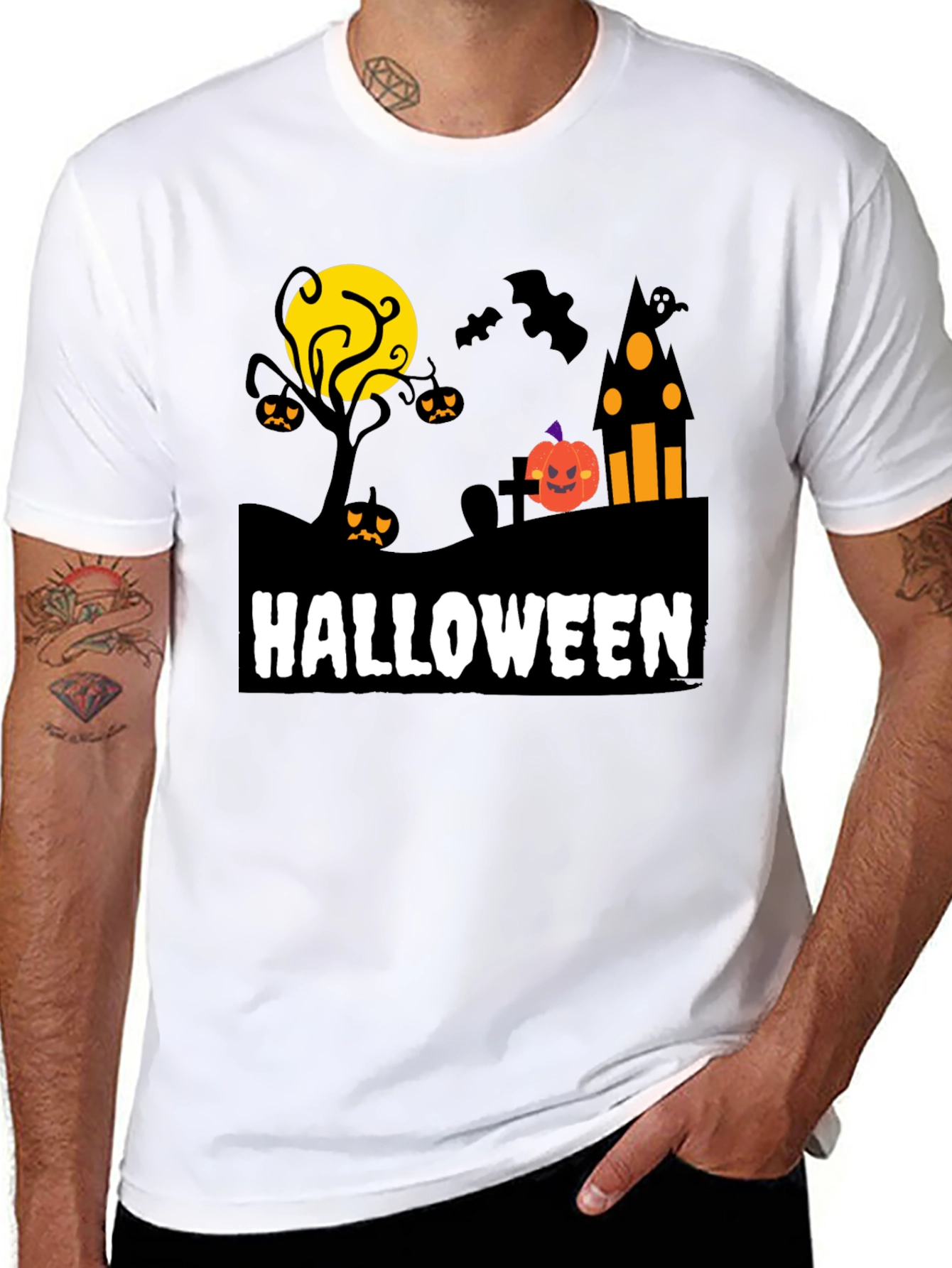 Halloween Themed Graphic Tee