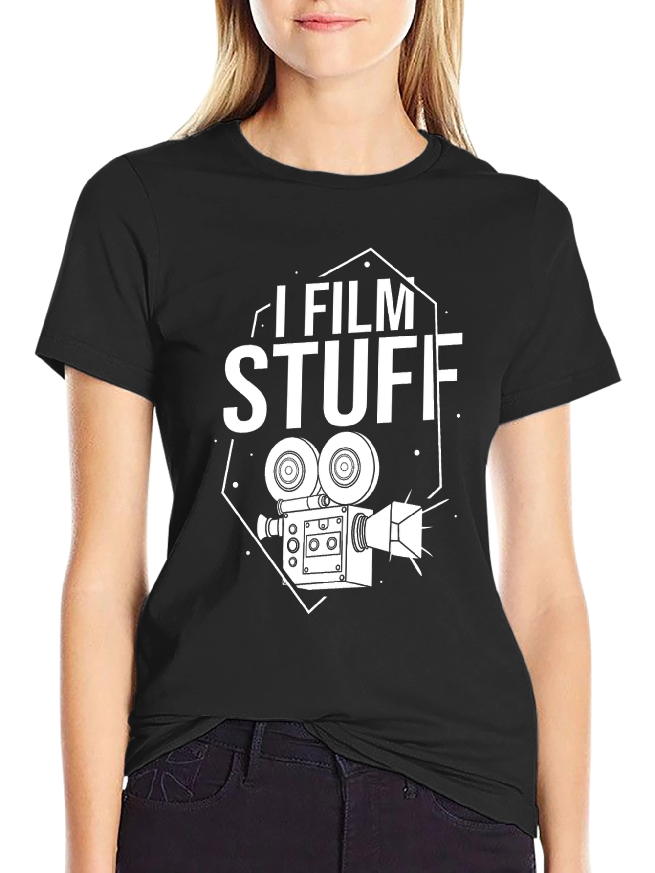 I Film Stuff Graphic Tee - Filmmaker T-Shirt