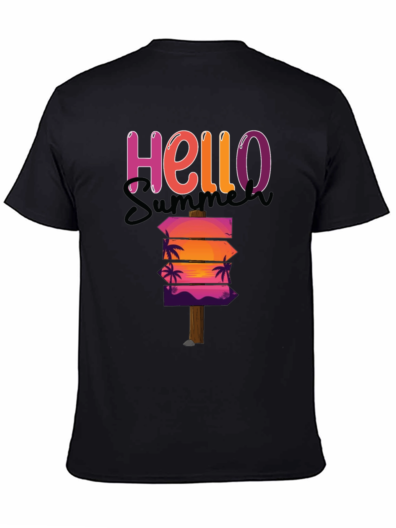 Hello Summer T-Shirt - Beach Vacation Ready