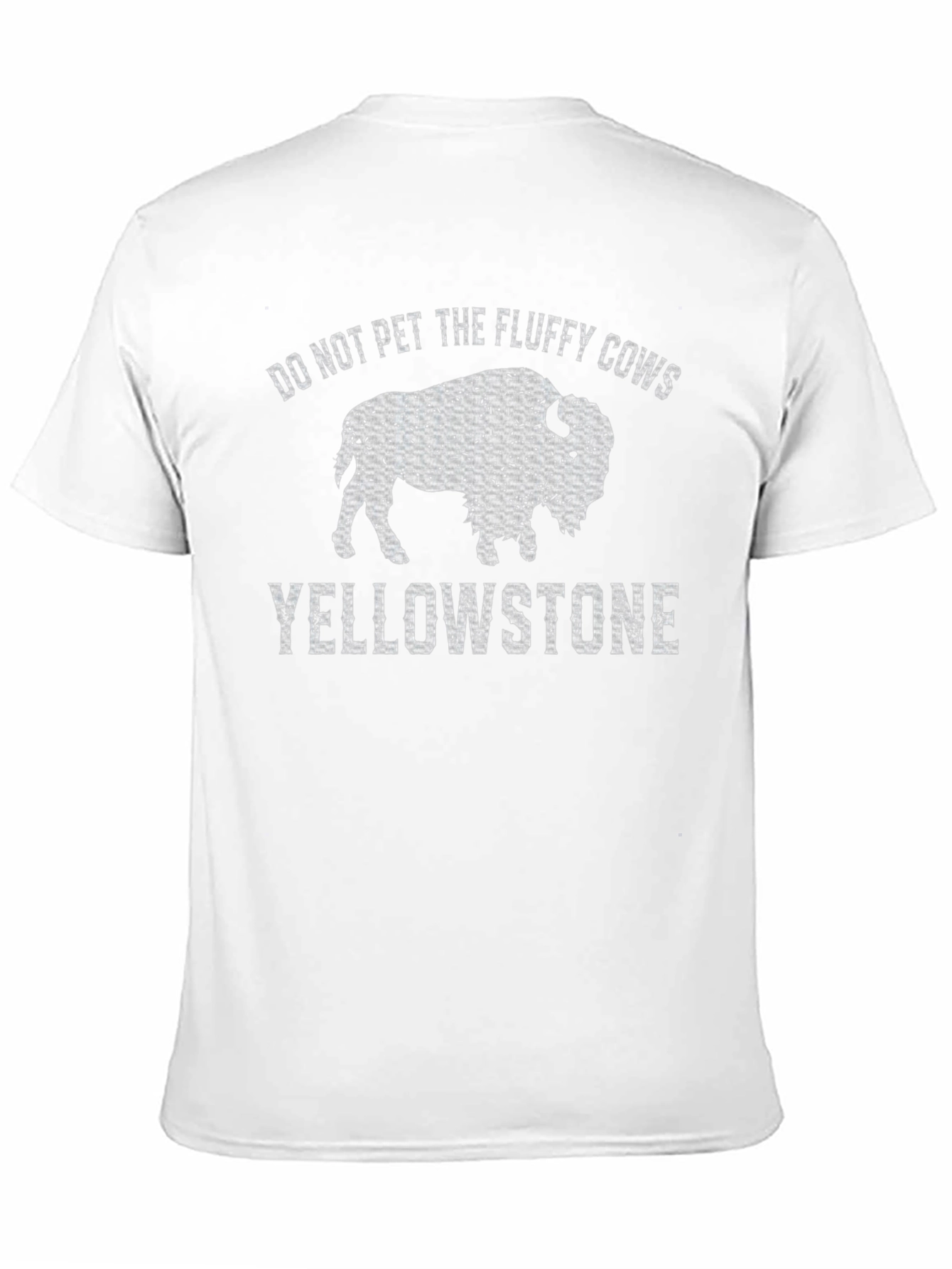 Yellowstone Fluffy Cows Bison Graphic Tee