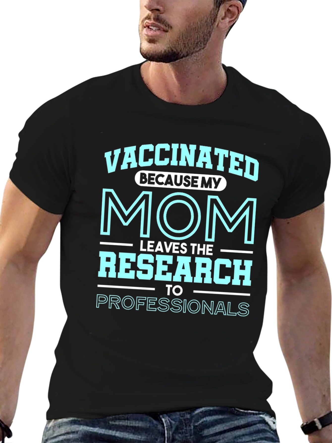 Vaccinated Mom Research Graphic Tee