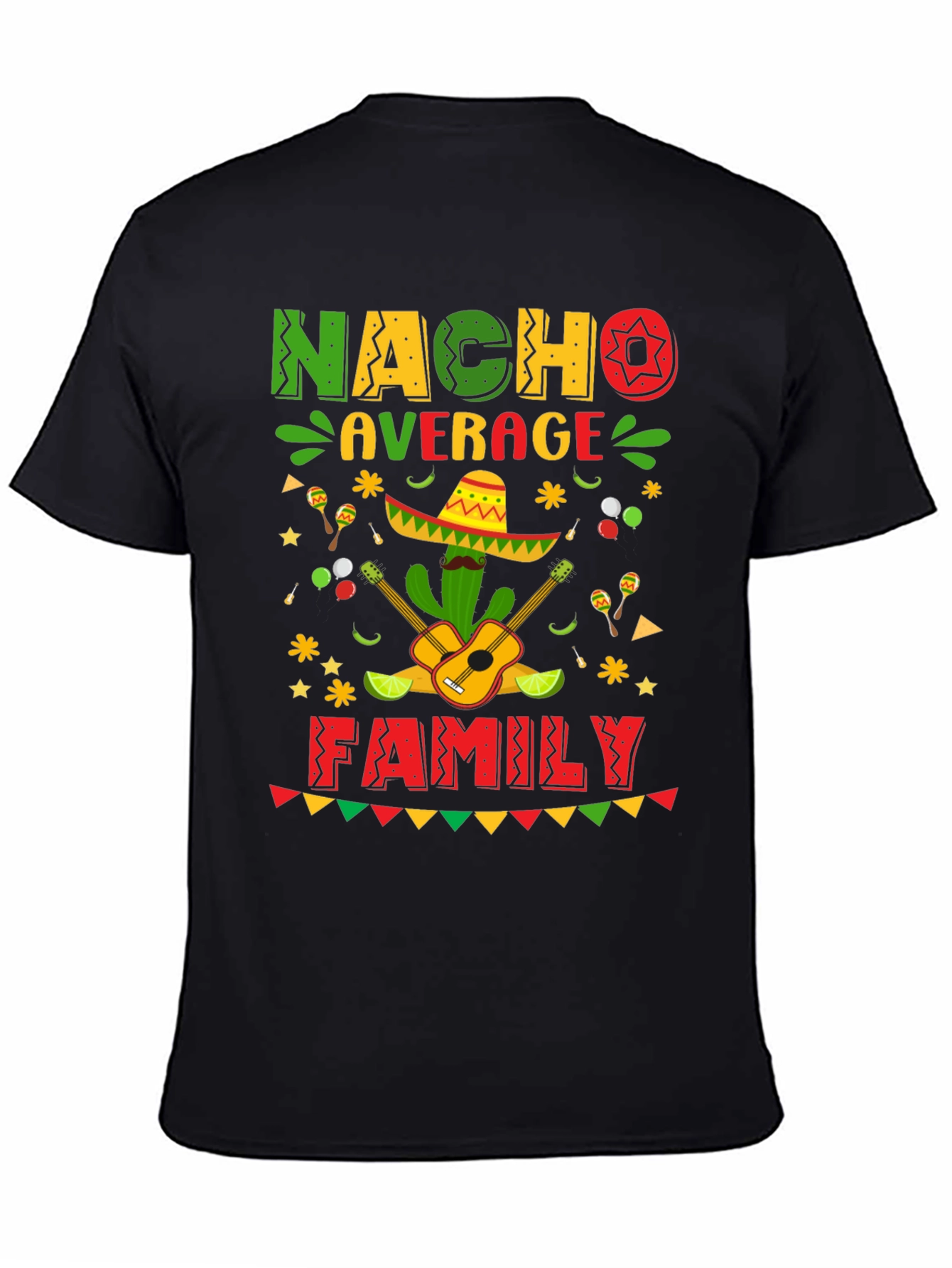 Nacho Average Family T-Shirt Cinco De Mayo