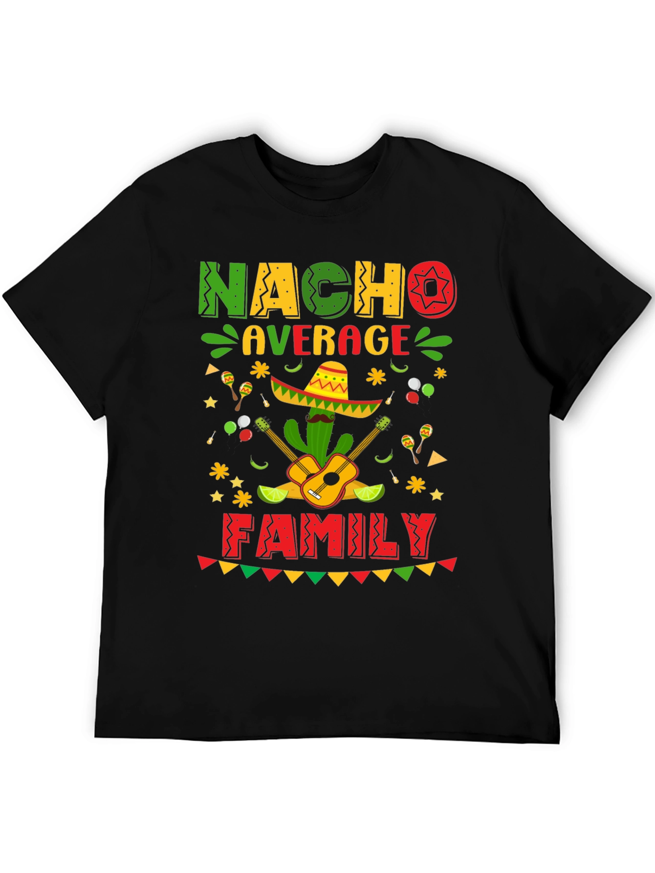 Nacho Average Family T-Shirt Cinco De Mayo