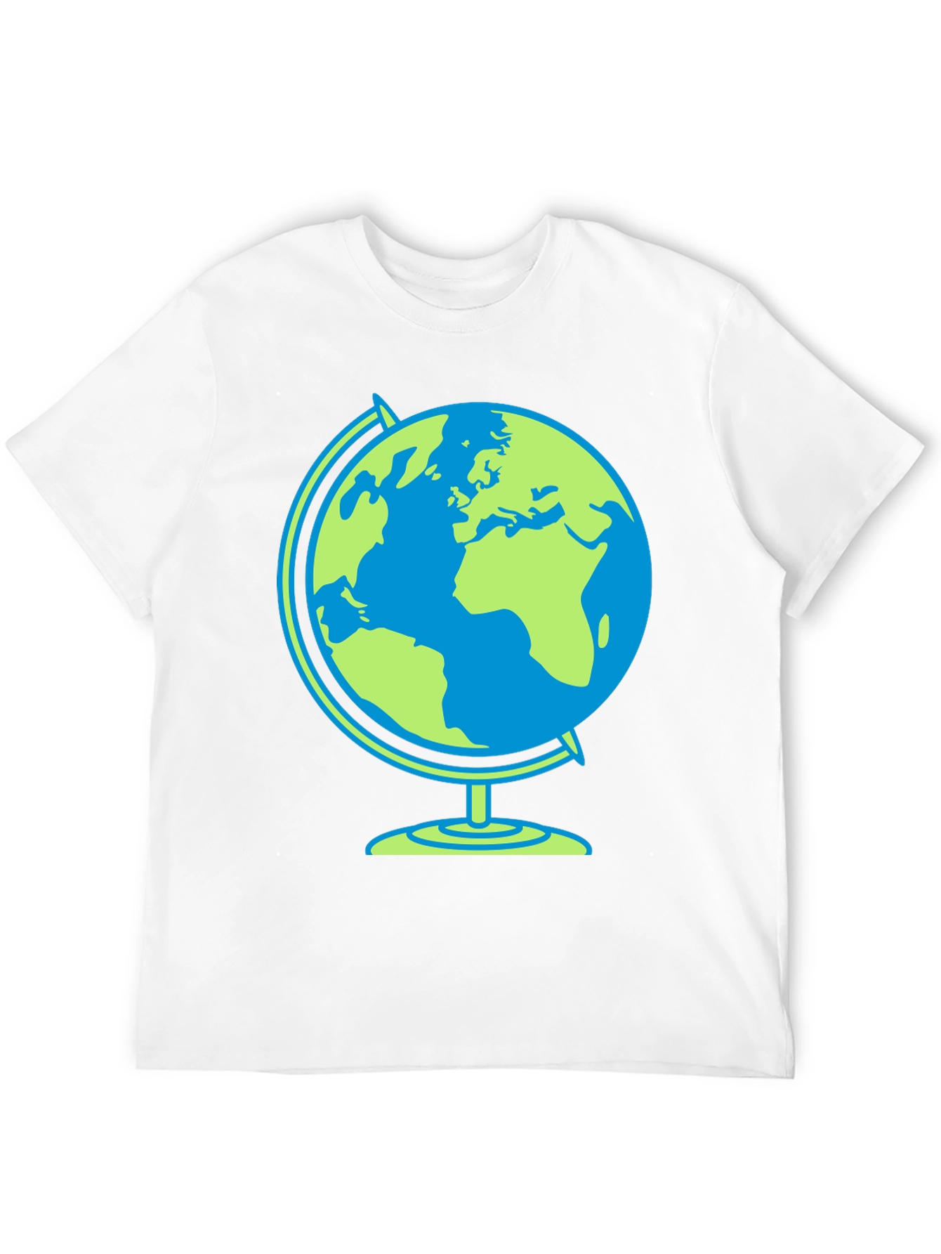Globe Graphic Black T-Shirt