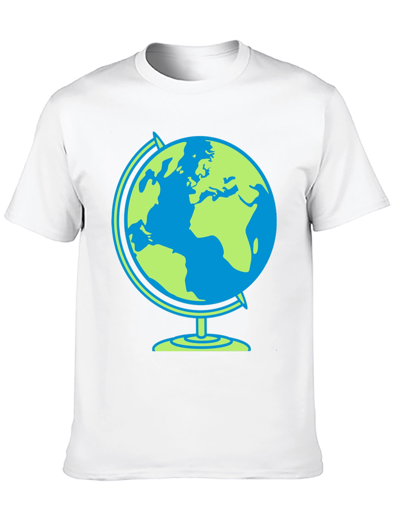 Globe Graphic Black T-Shirt