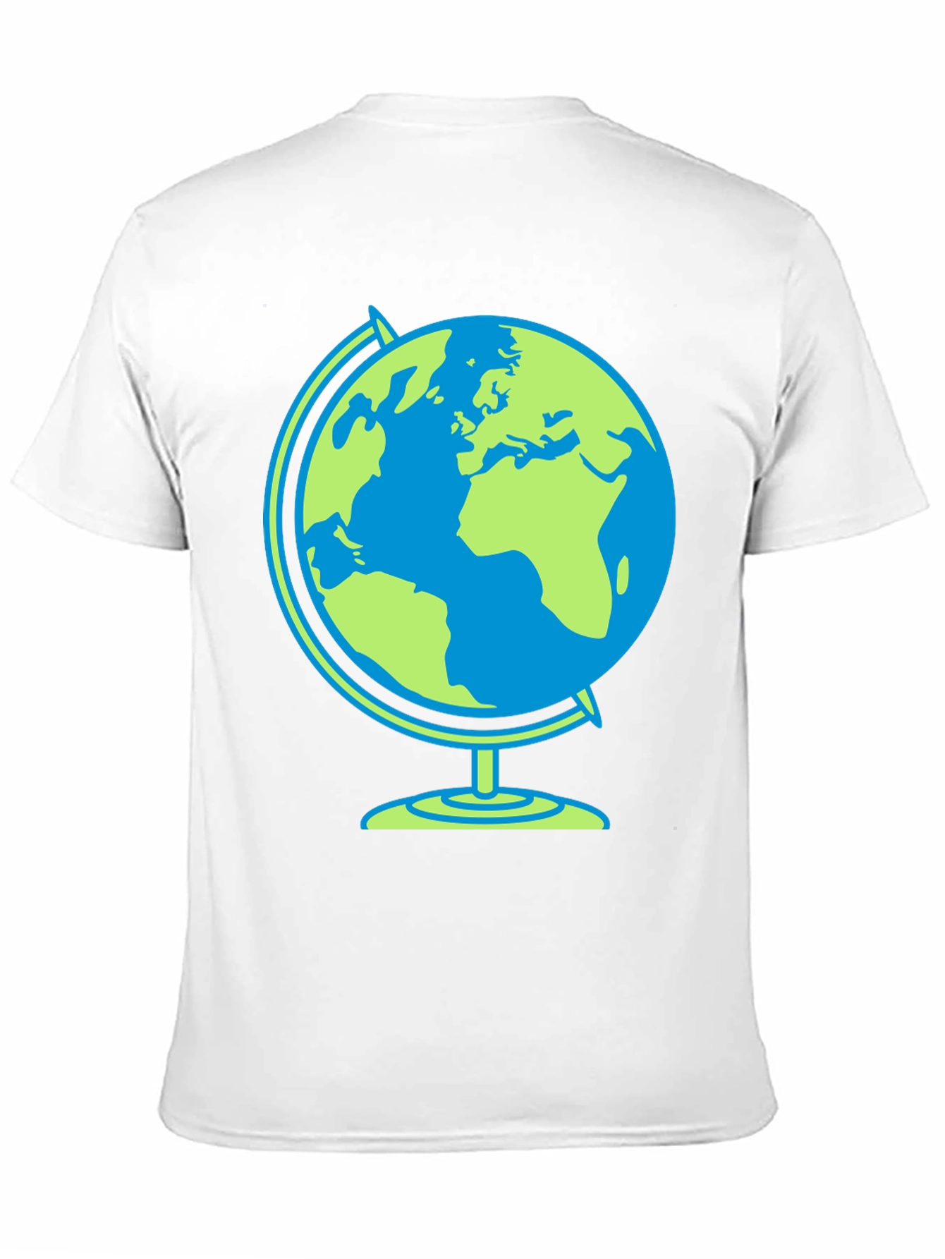 Globe Graphic Black T-Shirt