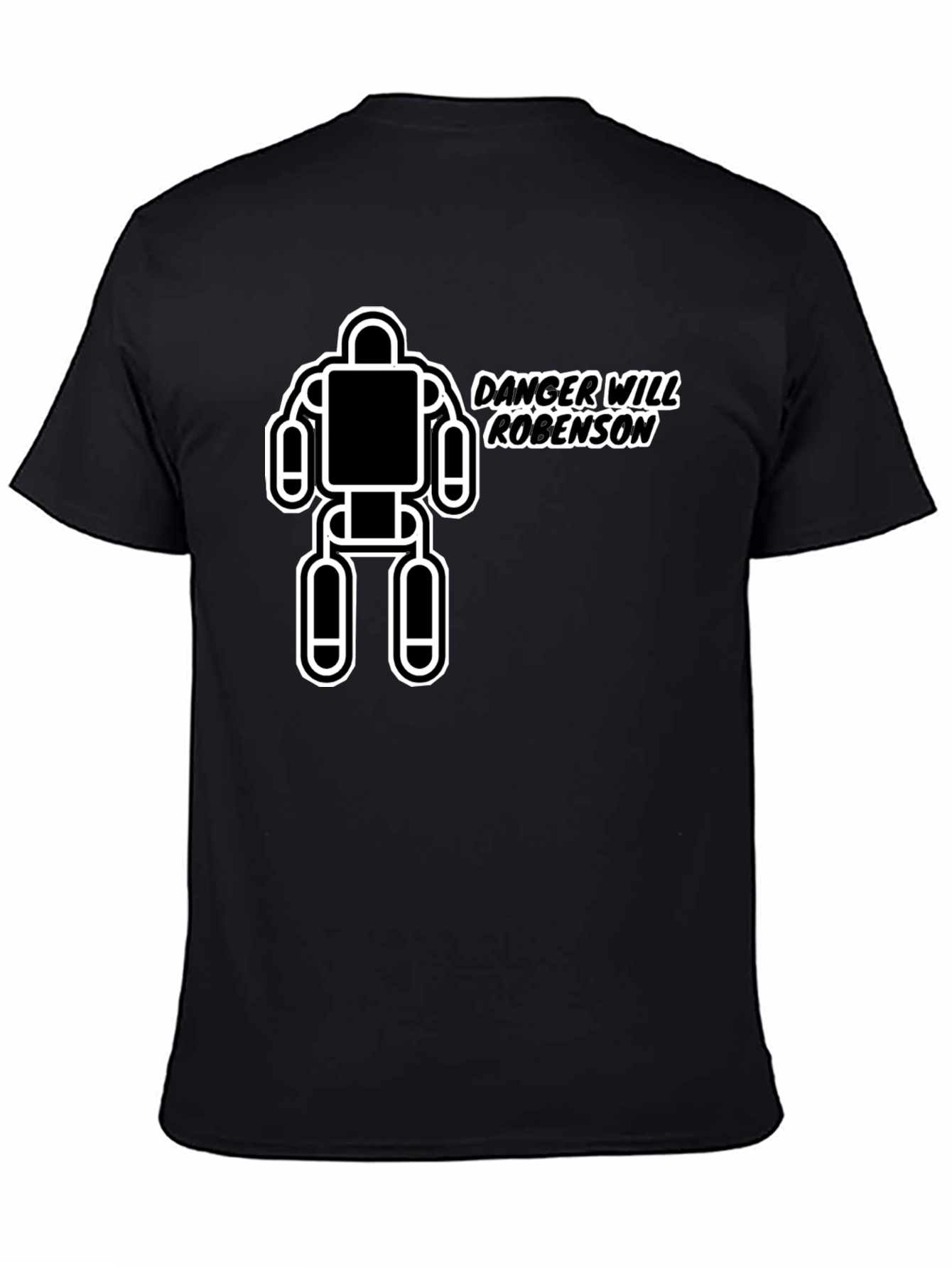 Danger Will Robinson T-Shirt - Sci-Fi Robot Tee