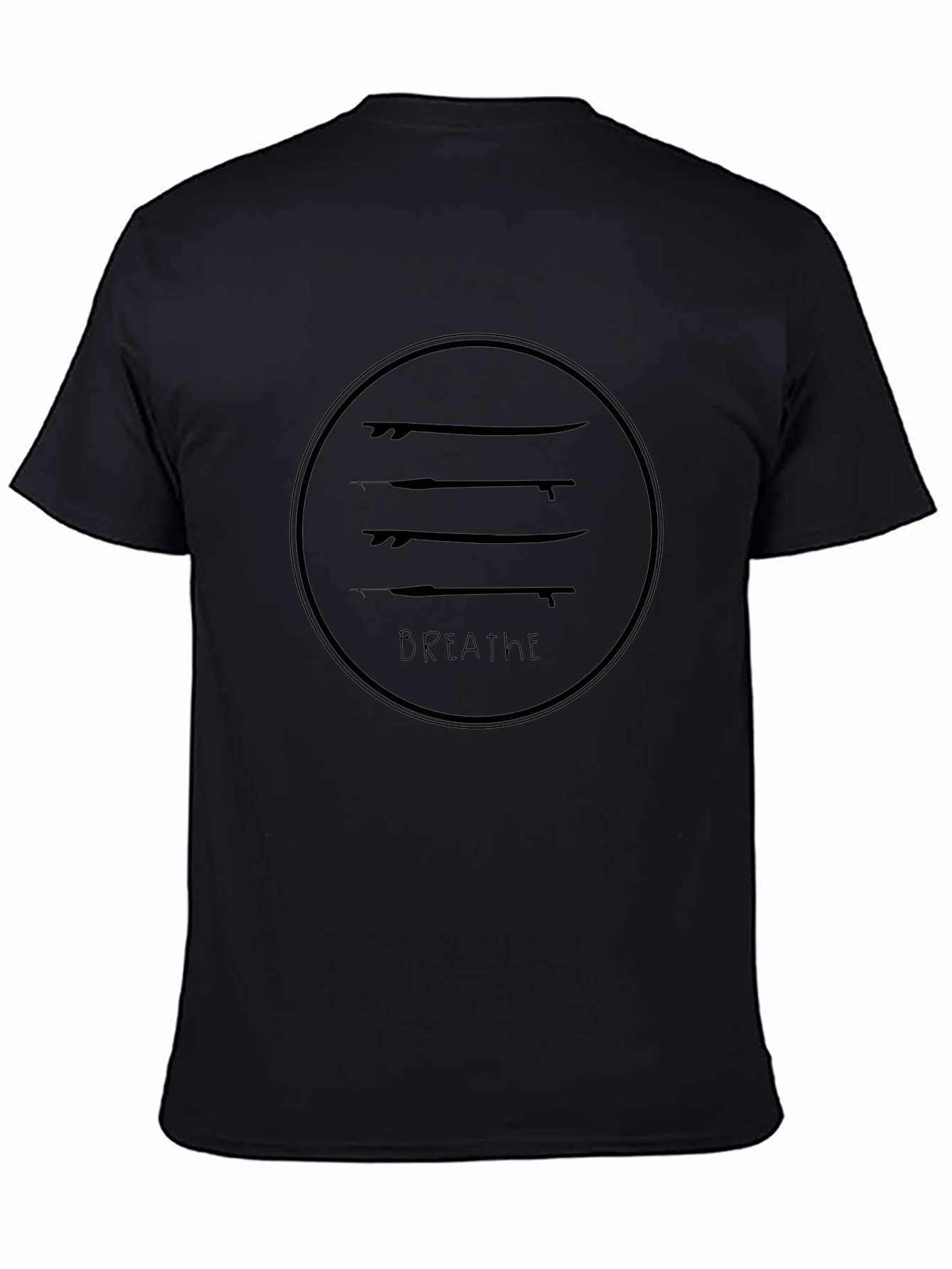 Breathe Surfboard Graphic T-Shirt