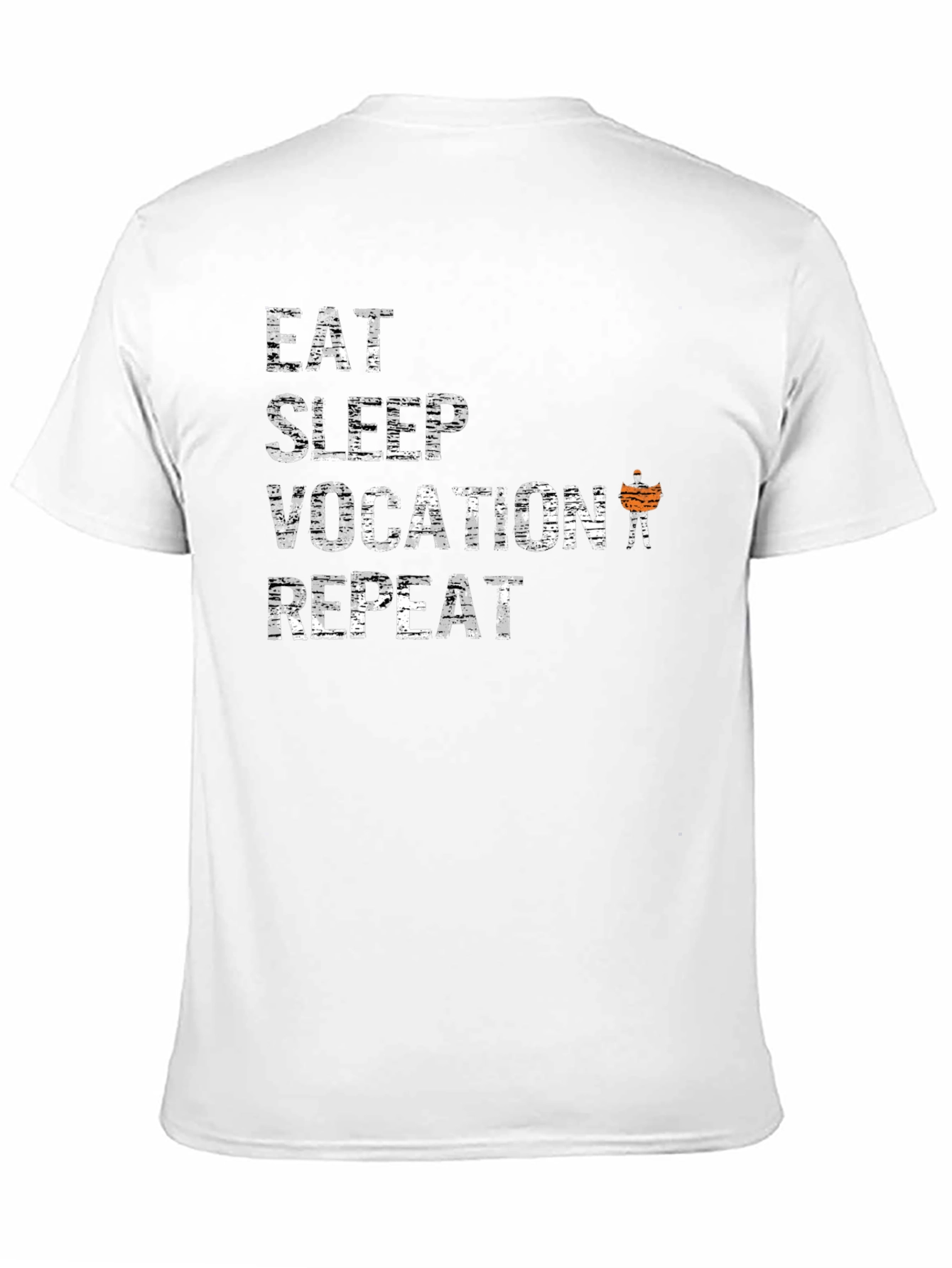Eat Sleep Vacation Repeat Graphic T-Shirt