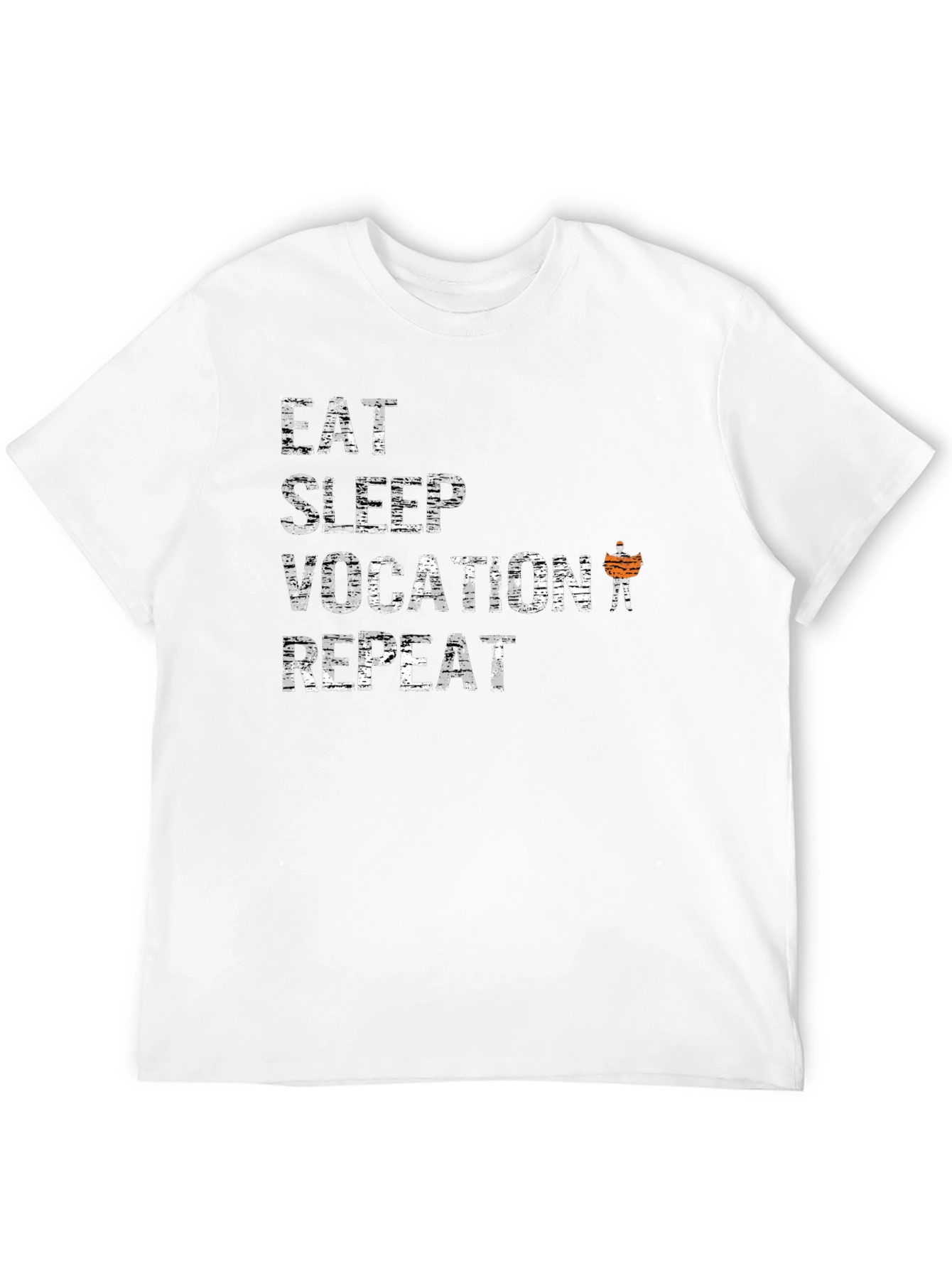 Eat Sleep Vacation Repeat Graphic T-Shirt