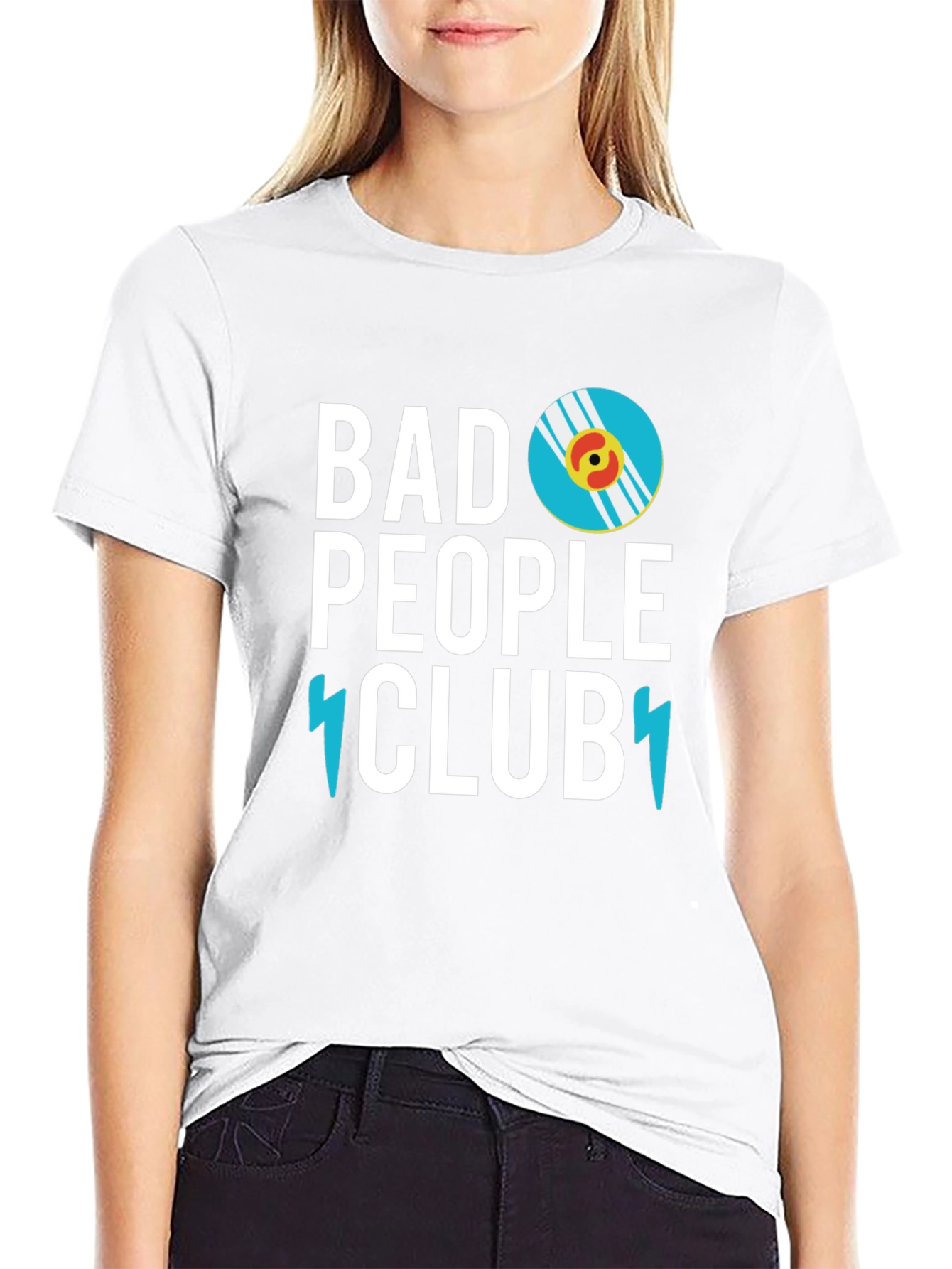 Bad People Club Graphic Tee - Cool Casual Style