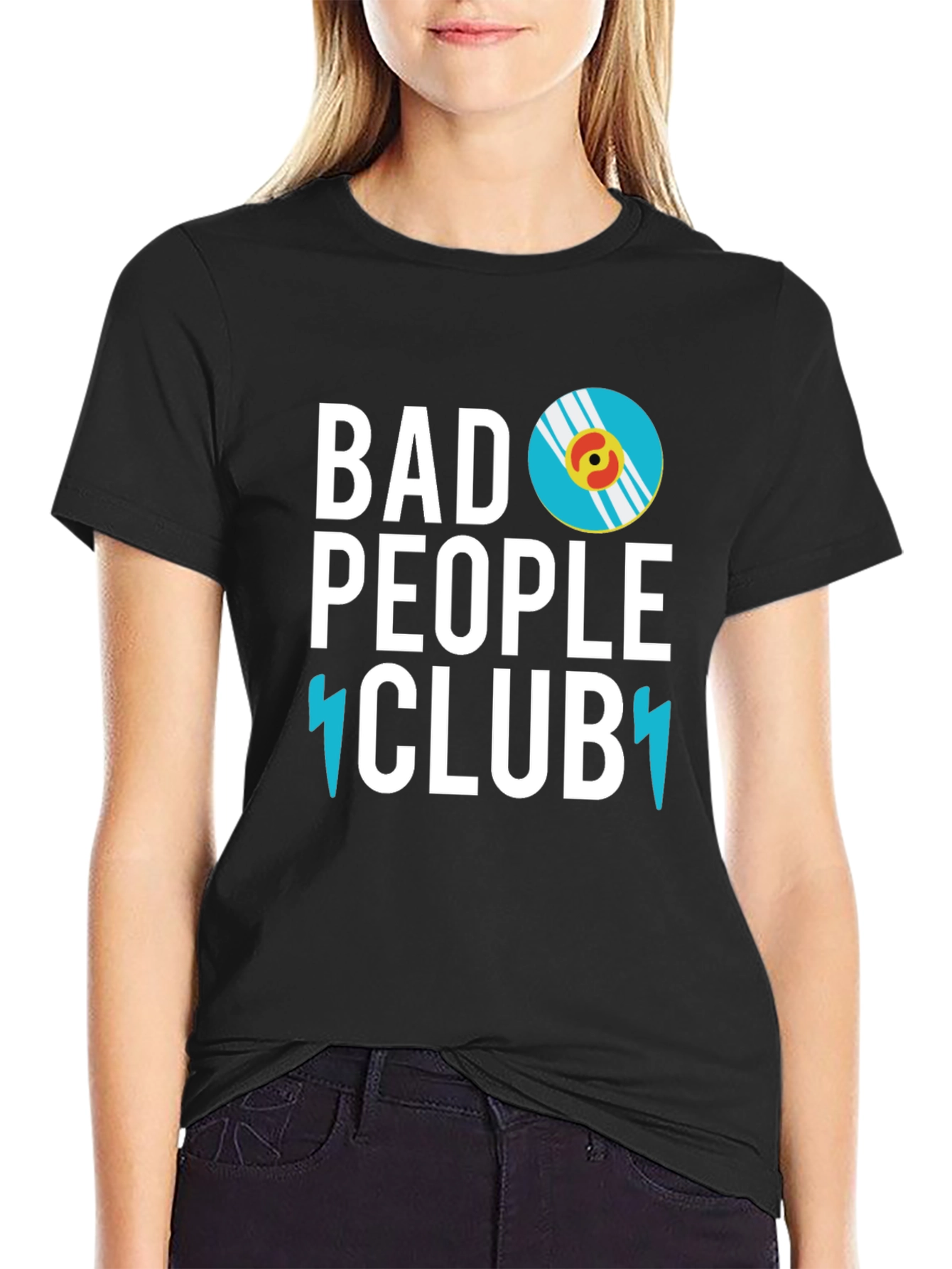 Bad People Club Graphic Tee - Cool Casual Style