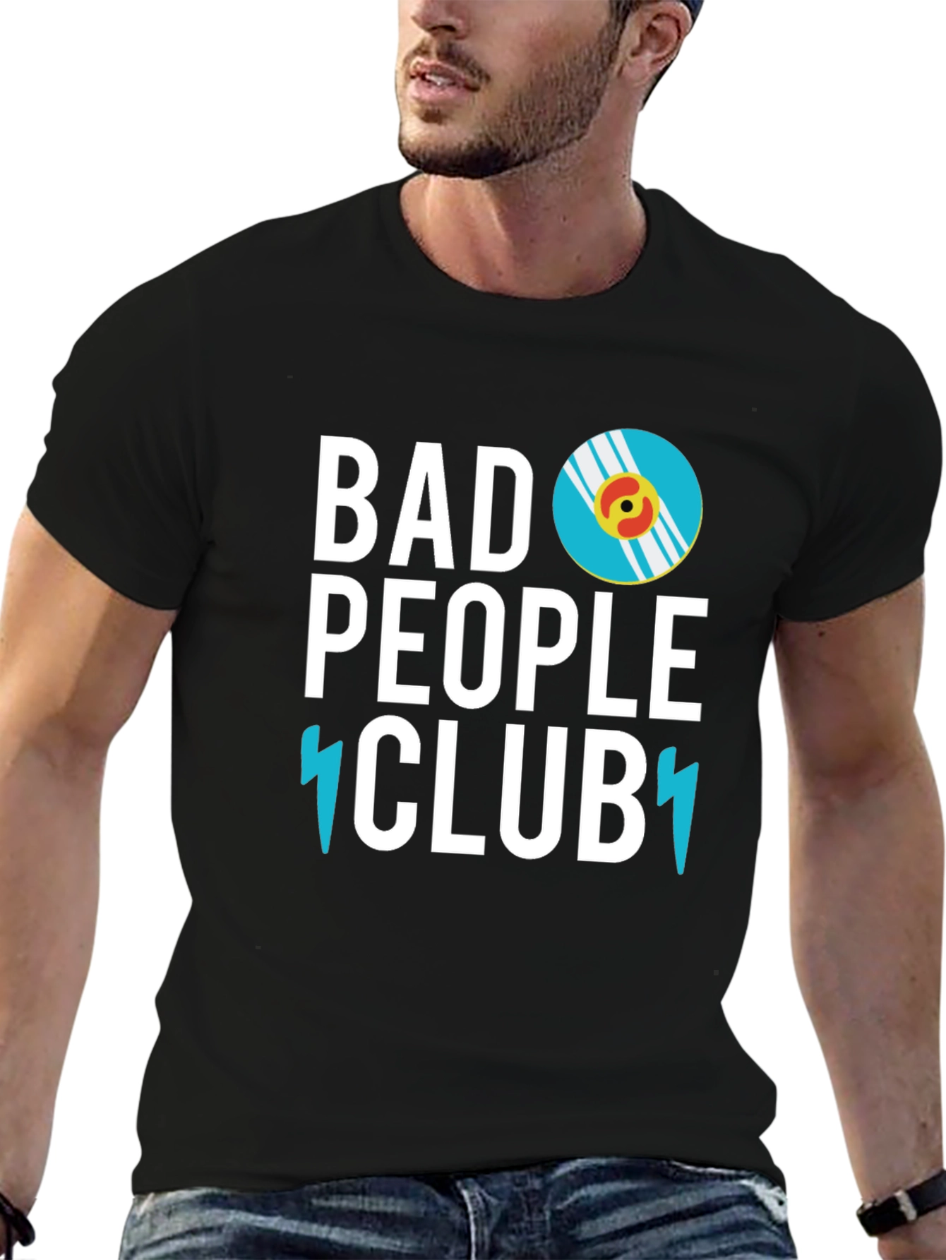 Bad People Club Graphic Tee - Cool Casual Style