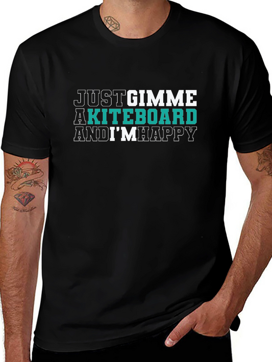 Kiteboard T-Shirt - Just Gimme a Kiteboard
